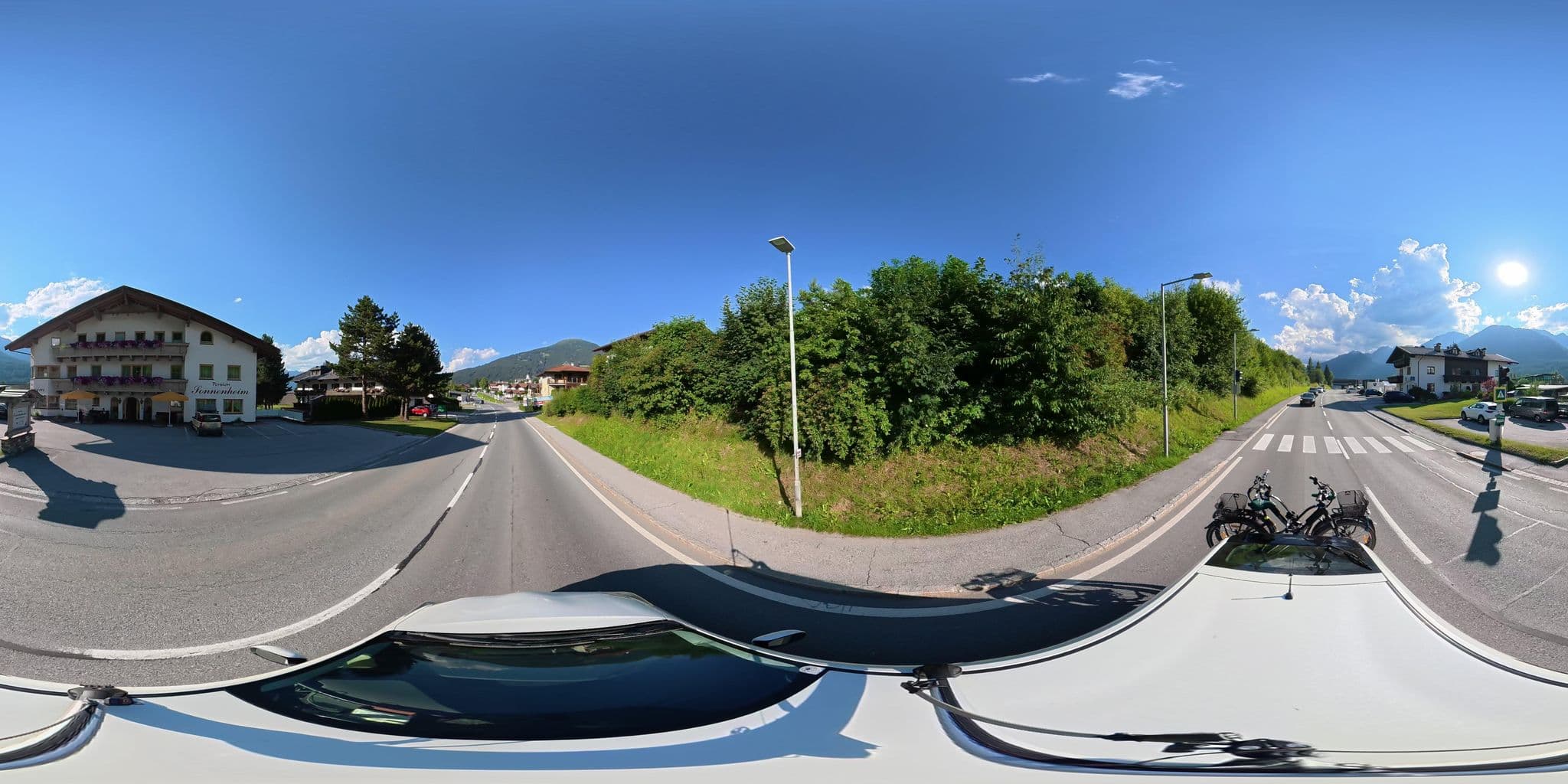 Street view near Pension Sonnenheim, Schönberg im Stubaital — © osmplus_org (CC BY-SA · Mapillary)