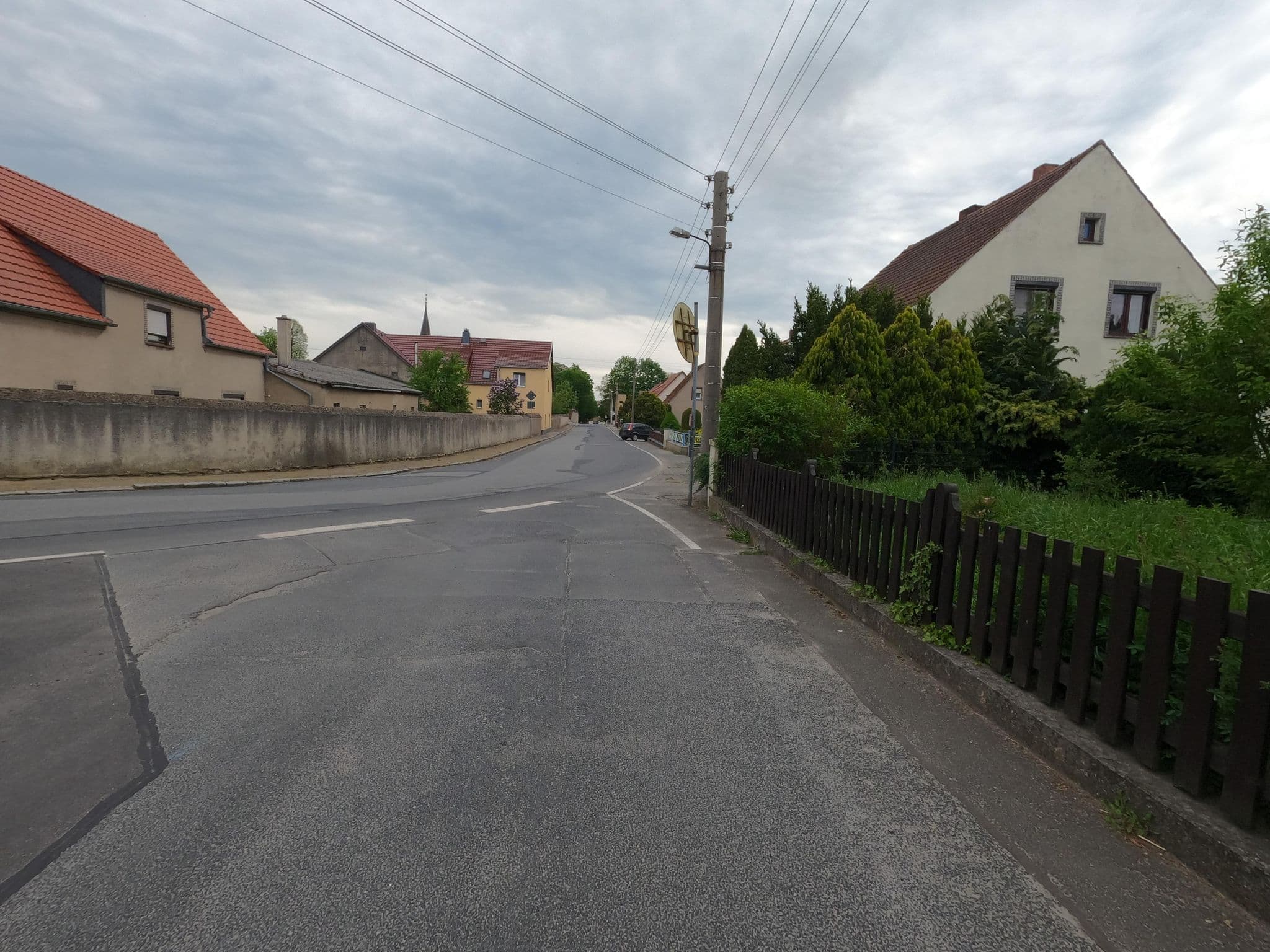 Street view near Pension am Schloss, Schönfeld — © Suricata (CC BY-SA · Mapillary)