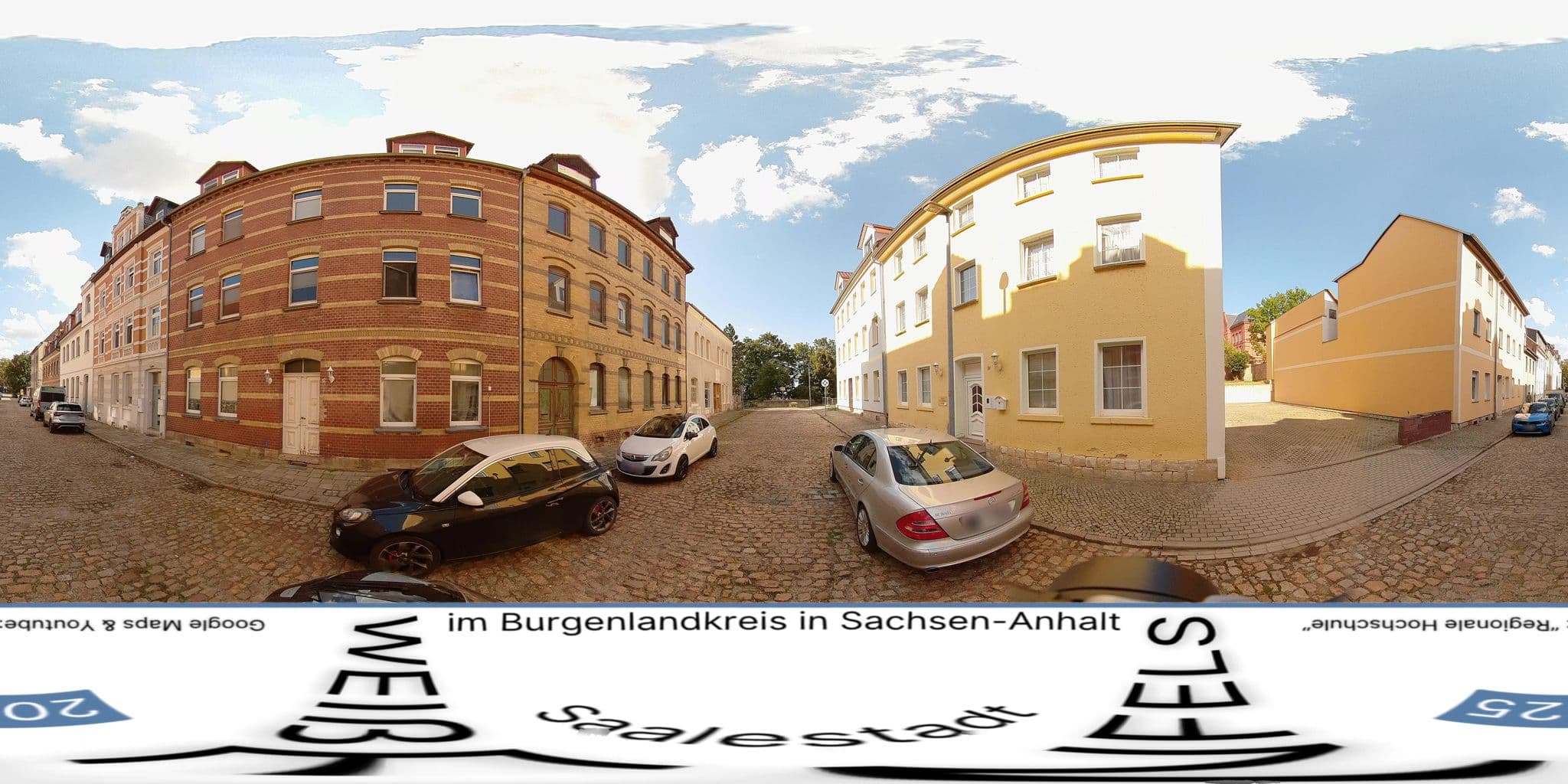 Street view near Pension am Klemmberg, Weißenfels — © MarcAurel2 (CC BY-SA · Mapillary)