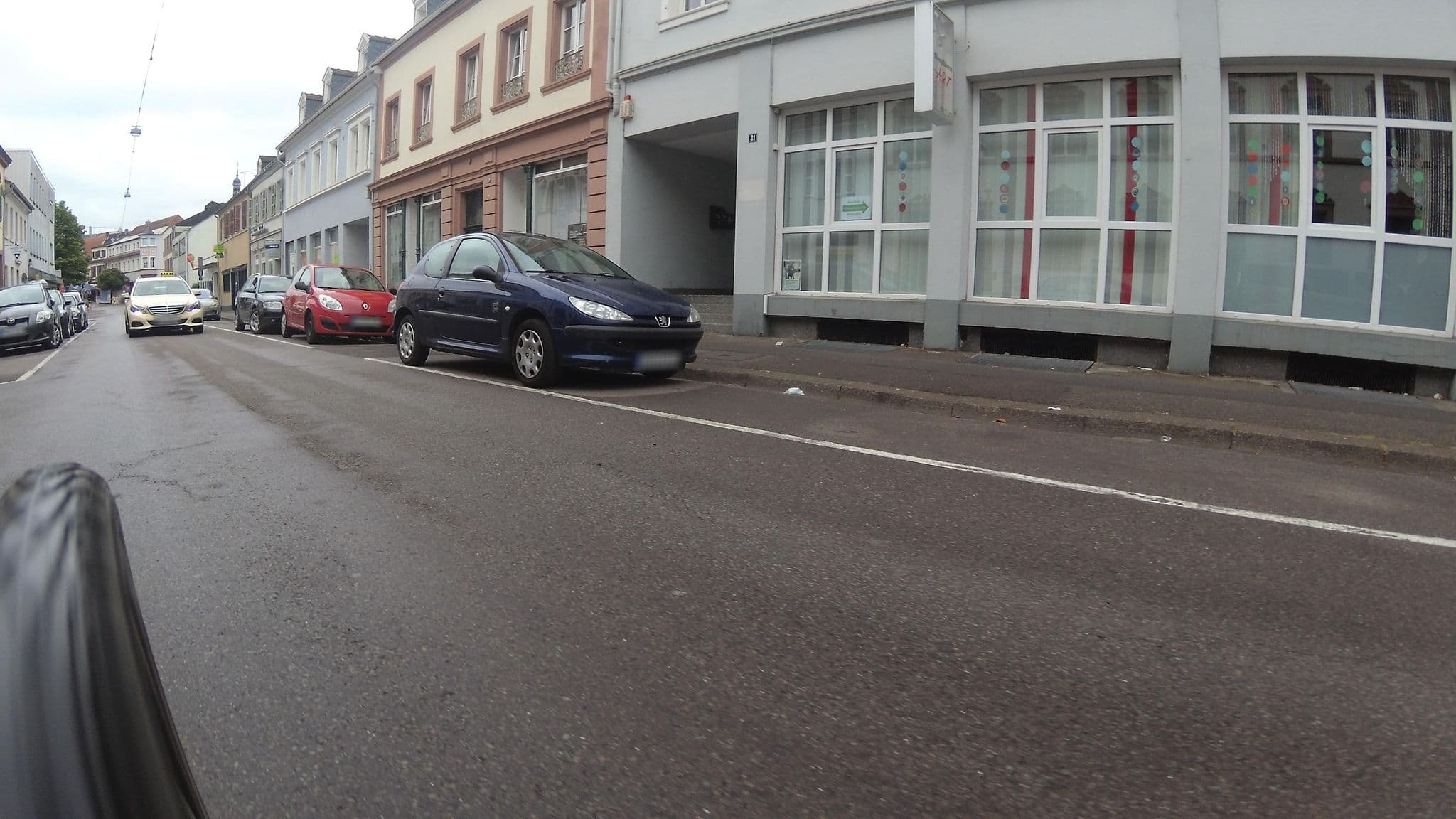Street view near Hotel Goldener Stern, Sankt Ingbert — © teddy73 (CC BY-SA · Mapillary)