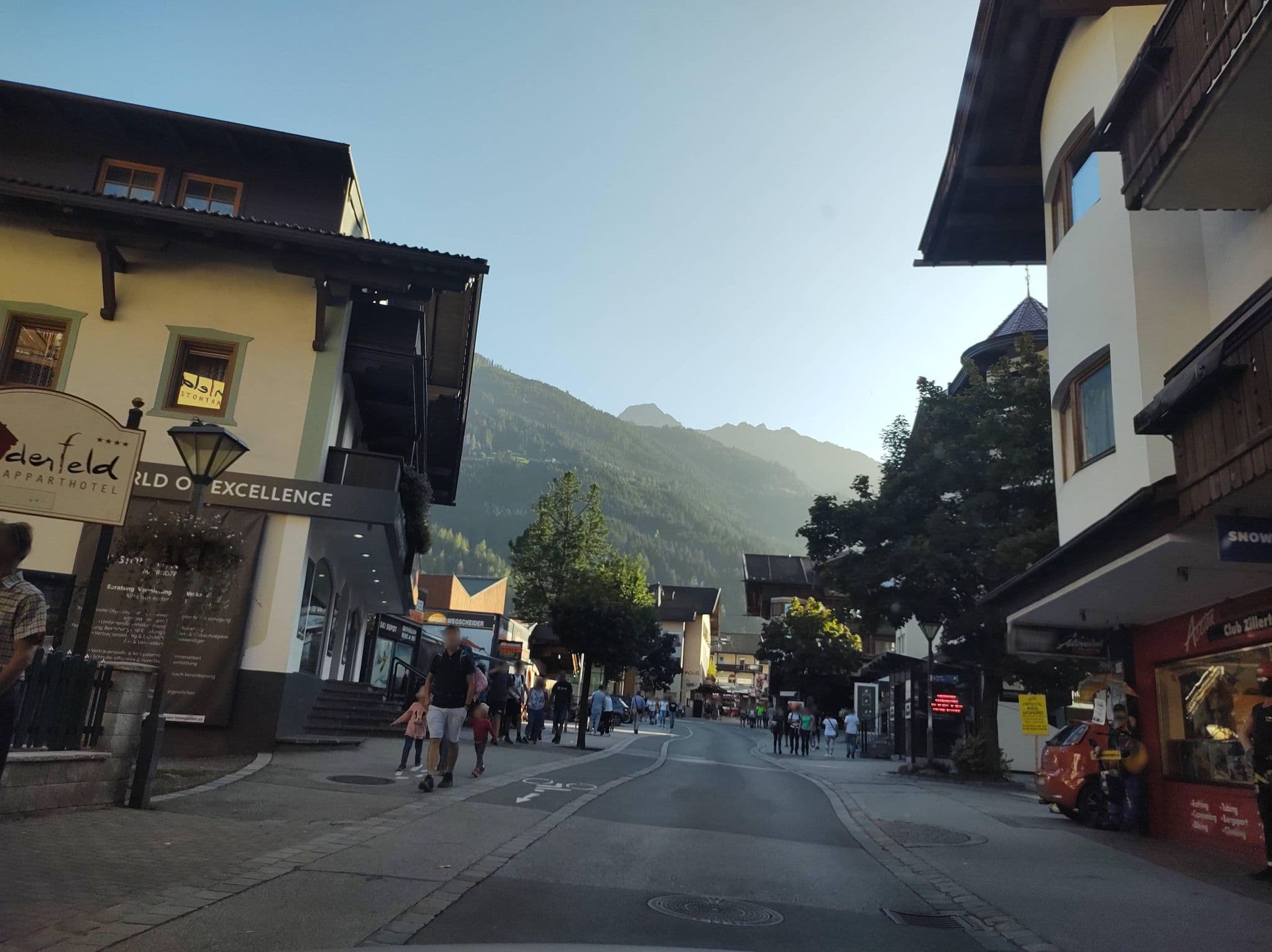 Street view near Apart Hotel, Mayrhofen