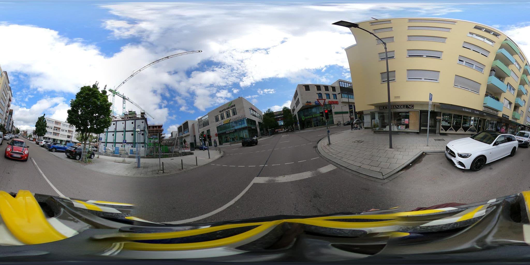Street view near Hotel Stadt Lindau, Neu-Ulm — © traxs (CC BY-SA · Mapillary)