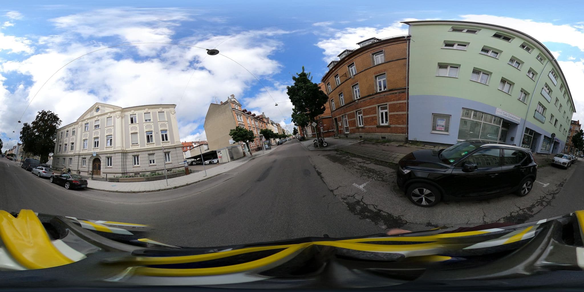 Street view near Brickstone Hostel, Ulm — © traxs (CC BY-SA · Mapillary)