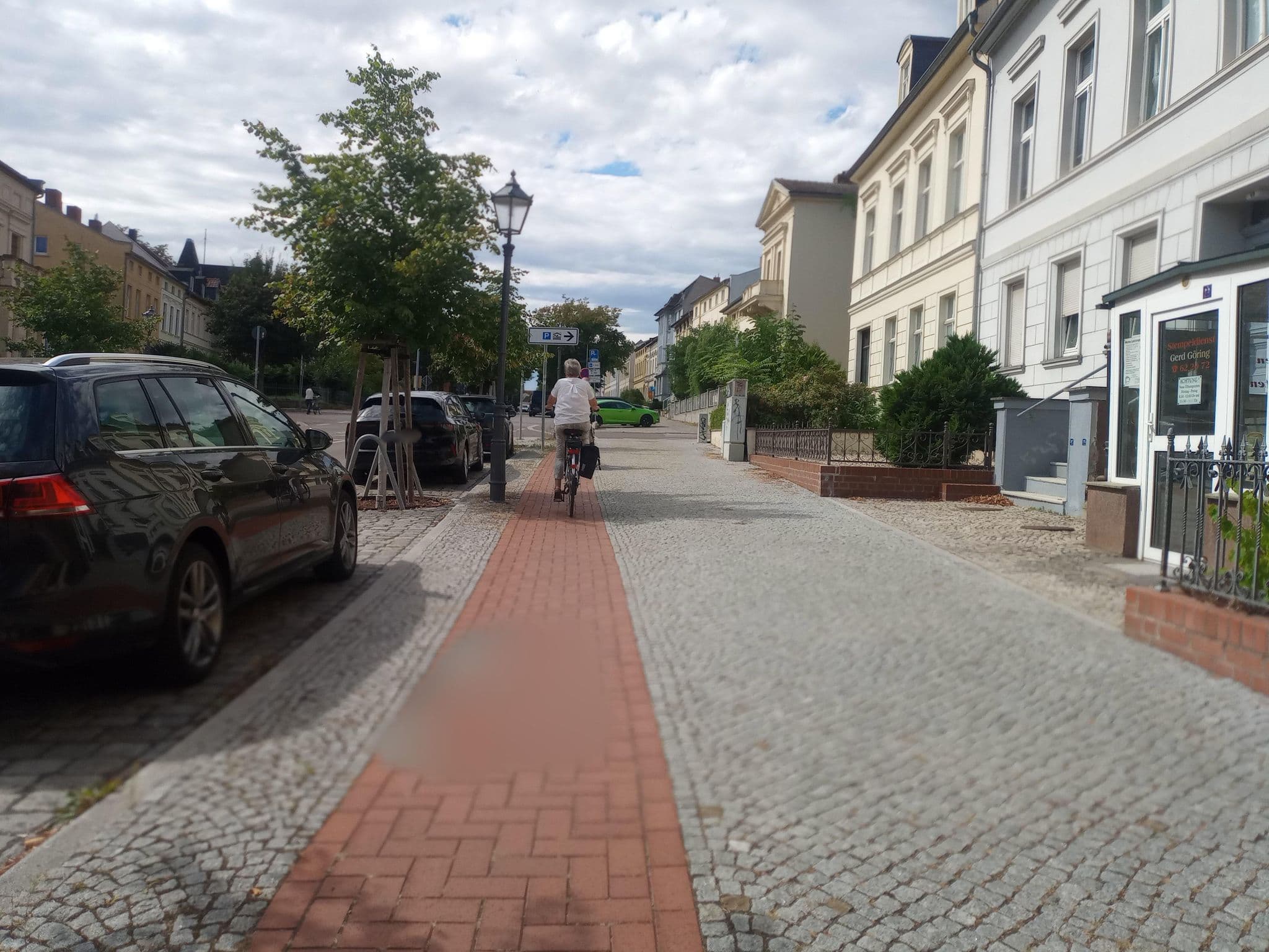 Street view near Pension Günther, Bernburg — © natura (CC BY-SA · Mapillary)