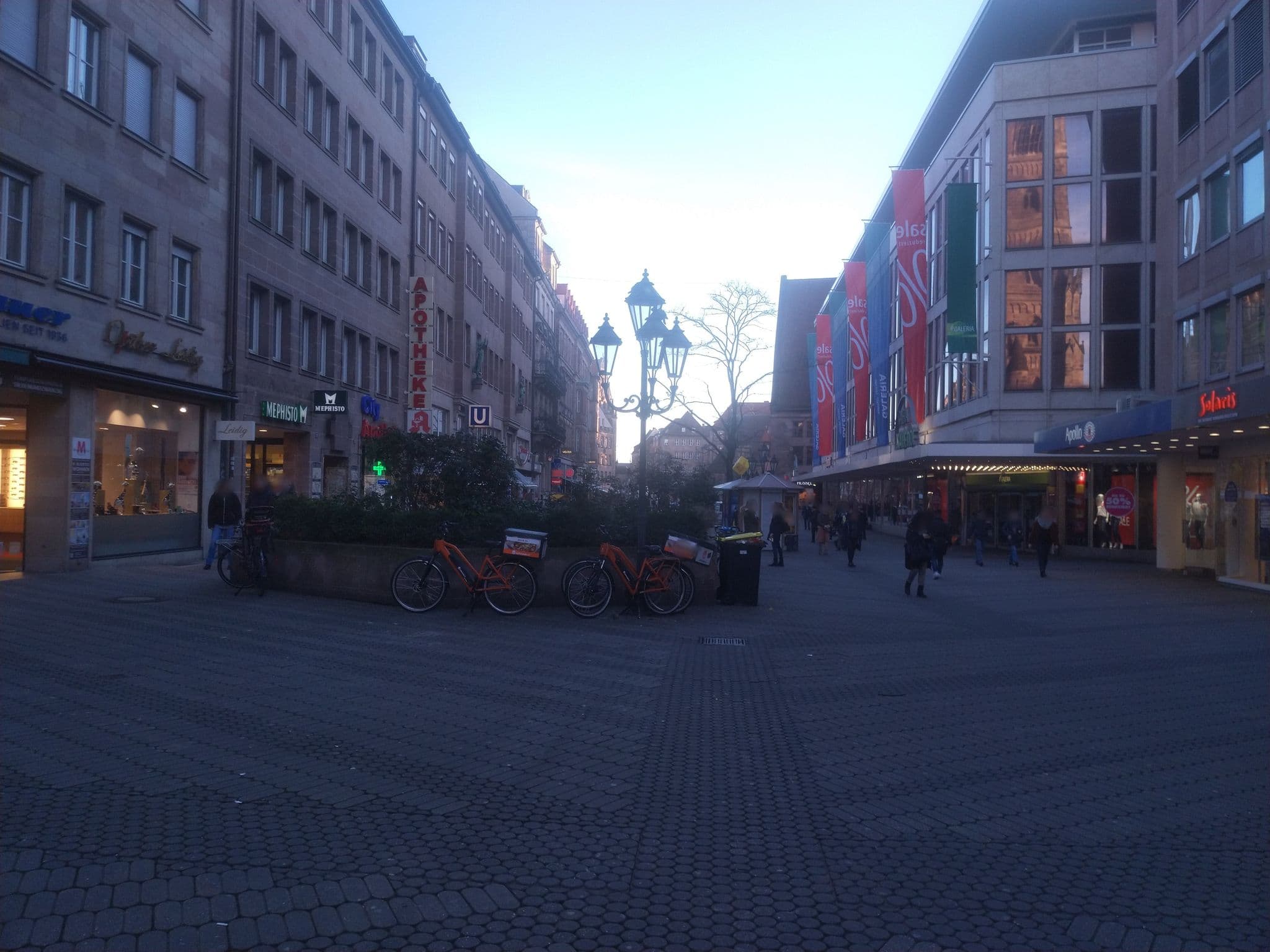 Street view near Mitwohnzentrale Franken, Nuremberg — © pablopita (CC BY-SA · Mapillary)