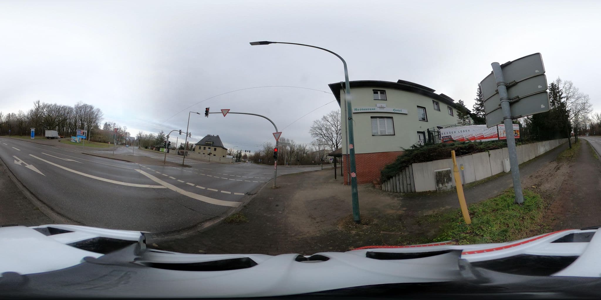 Street view near Gasthaus & Hotel Grünhof, Frankfurt (Oder) — © Oderradler (CC BY-SA · Mapillary)