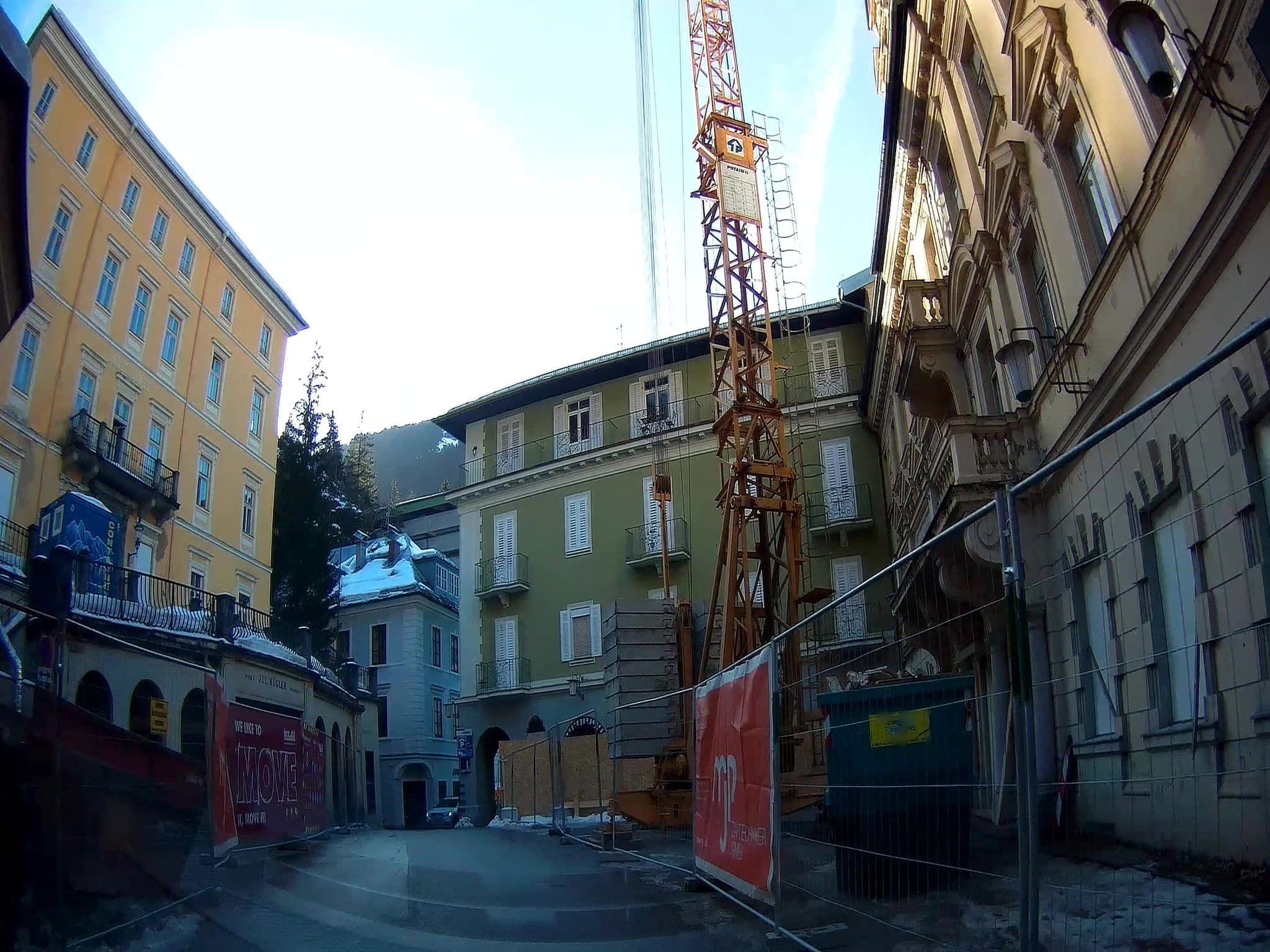 Street view near Hotel Straubinger, Bad Gastein — © fuchserl (CC BY-SA · Mapillary)