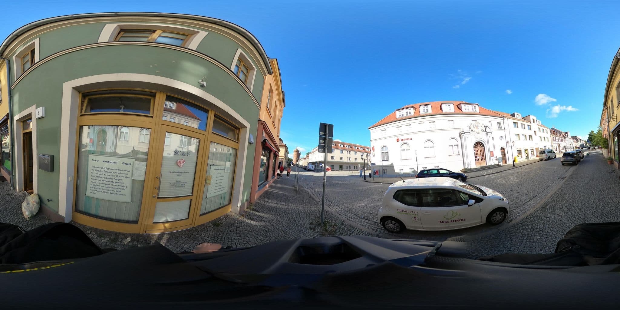 Street view near Zum Schwan, Beeskow — © LankreisOderSpree (CC BY-SA · Mapillary)