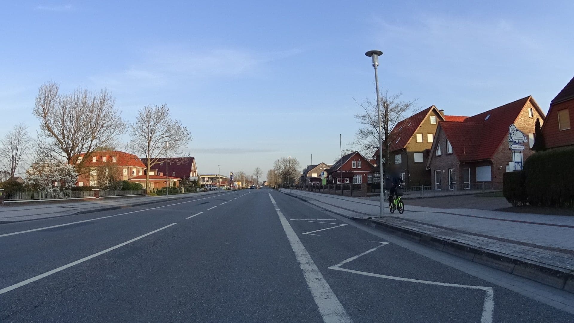 Street view near Haus Seehund, Norddeich