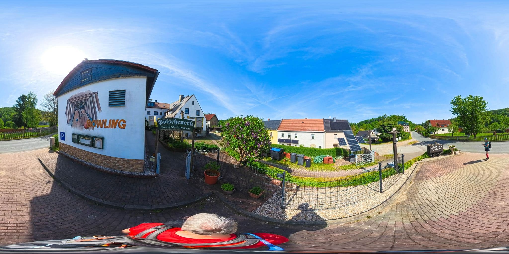 Street view near Pölscheneck, Berga — © Hol_Ger (CC BY-SA · Mapillary)