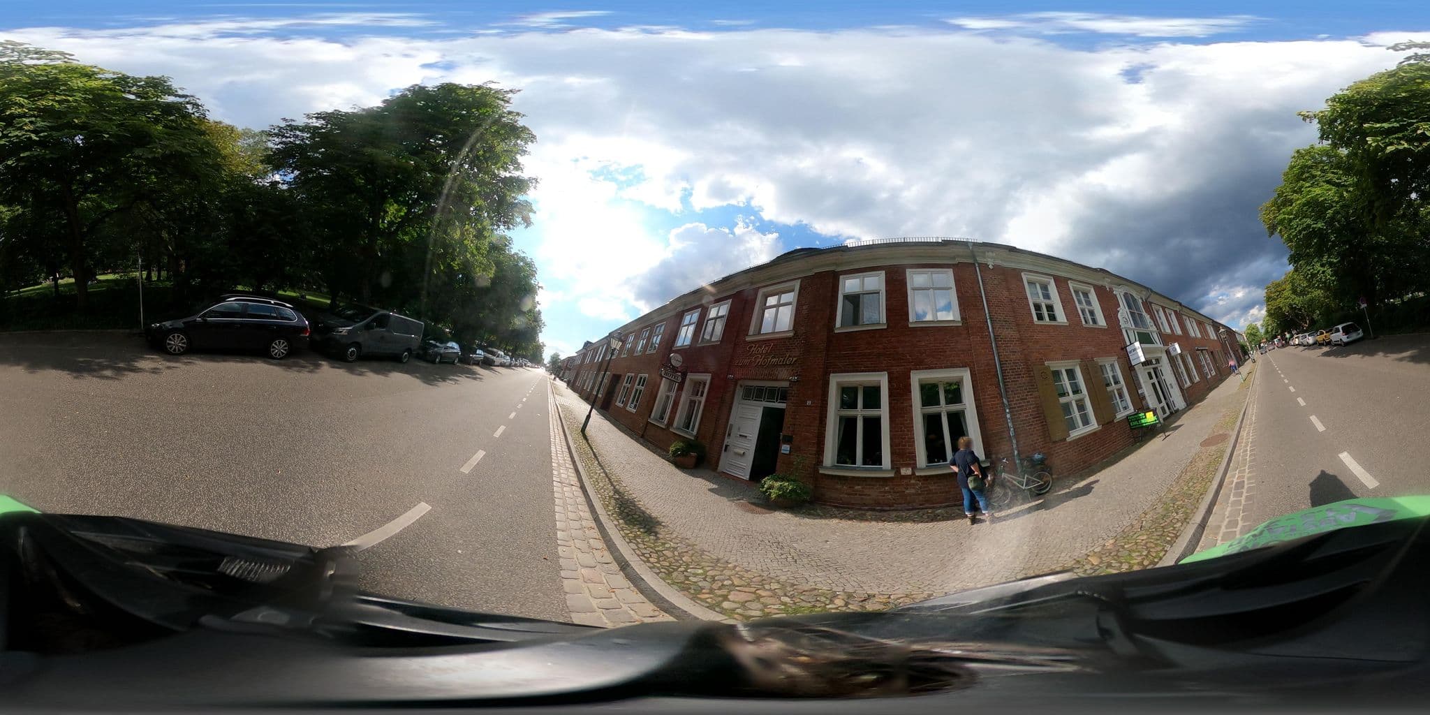 Street view near Hotel zum Hofmaler, Potsdam — © britiger (CC BY-SA · Mapillary)