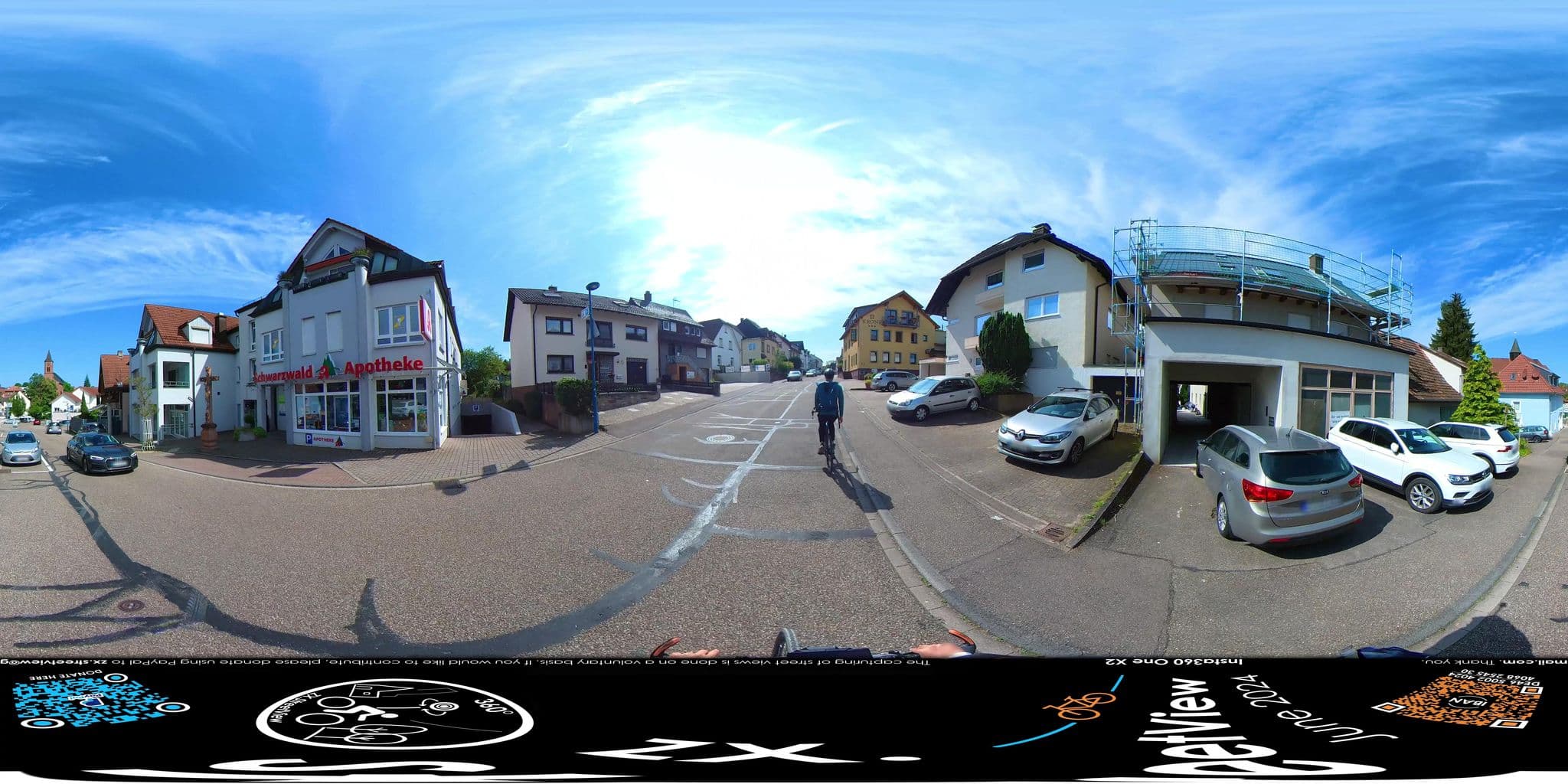 Street view near Zur Krone, Ettlingen — © ZXStreetview (CC BY-SA · Mapillary)