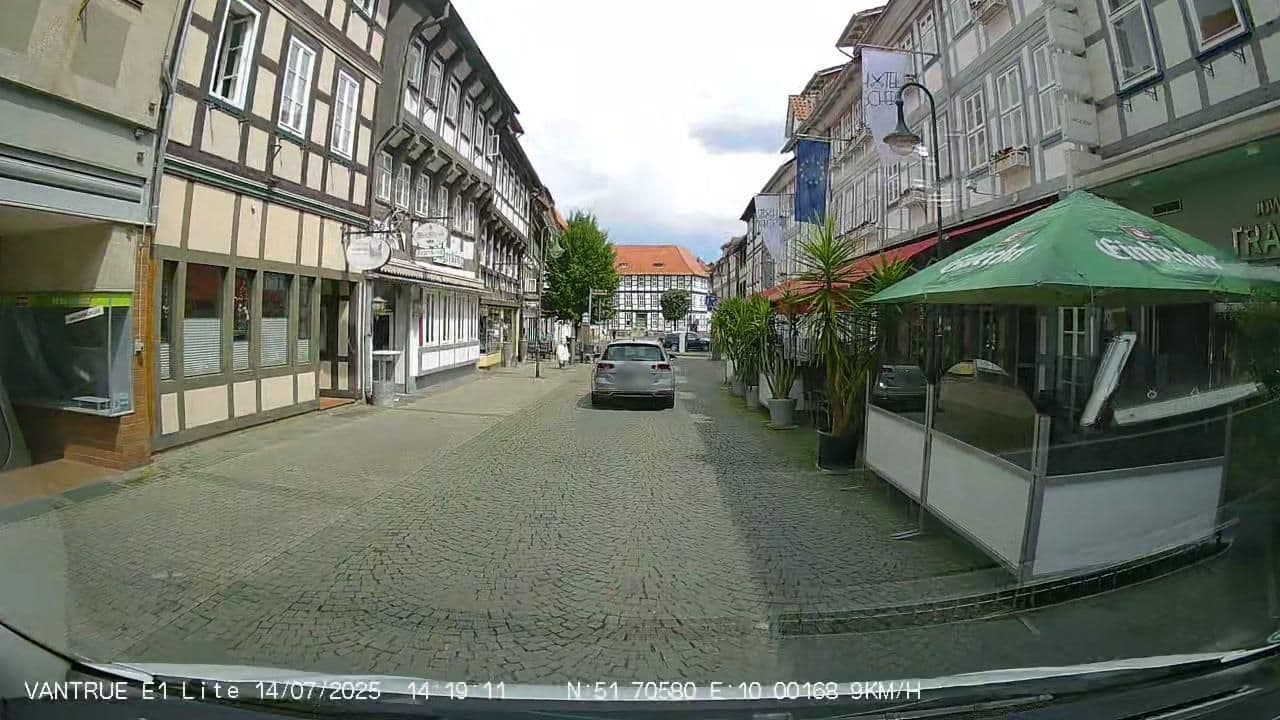 Street view near Hotel Schere, Northeim — © Hightower- (CC BY-SA · Mapillary)