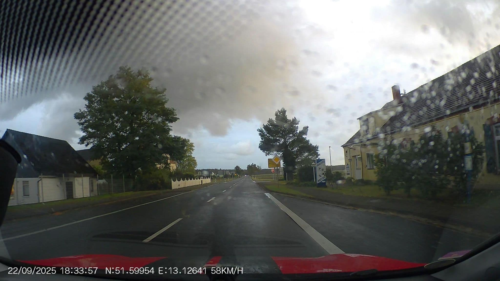 Street view near Schröder's Motel, Beilrode — © AR88 (CC BY-SA · Mapillary)