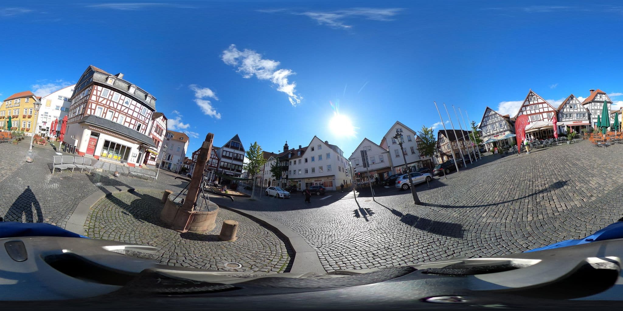 Street view near Hotel zur Traube, Nidda — © tmka (CC BY-SA · Mapillary)