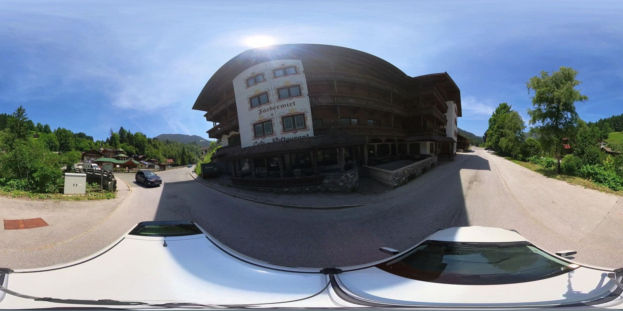 Street view near Hotel Färberwirt, Oberau — © osmplus_org (CC BY-SA · Mapillary)