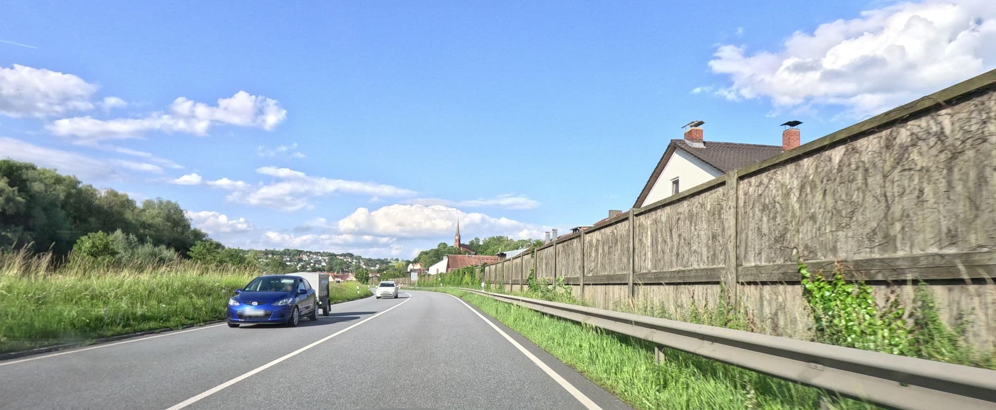 Street view near Pension Hermann, Bad Abbach — © rnissl (CC BY-SA · Mapillary)
