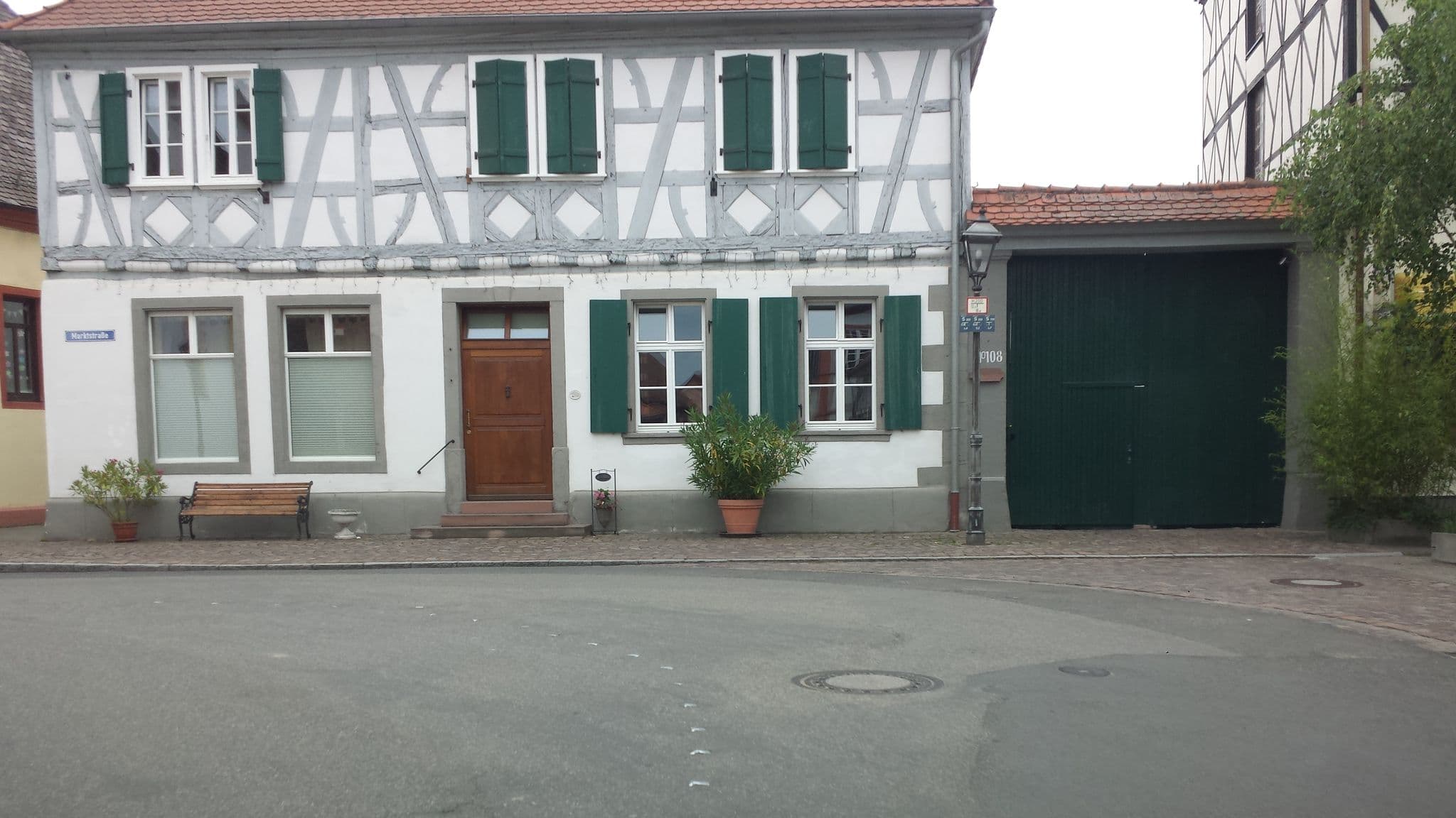 Street view near Hotel Restaurant Kempf, Dirmstein — © wegavision (CC BY-SA · Mapillary)