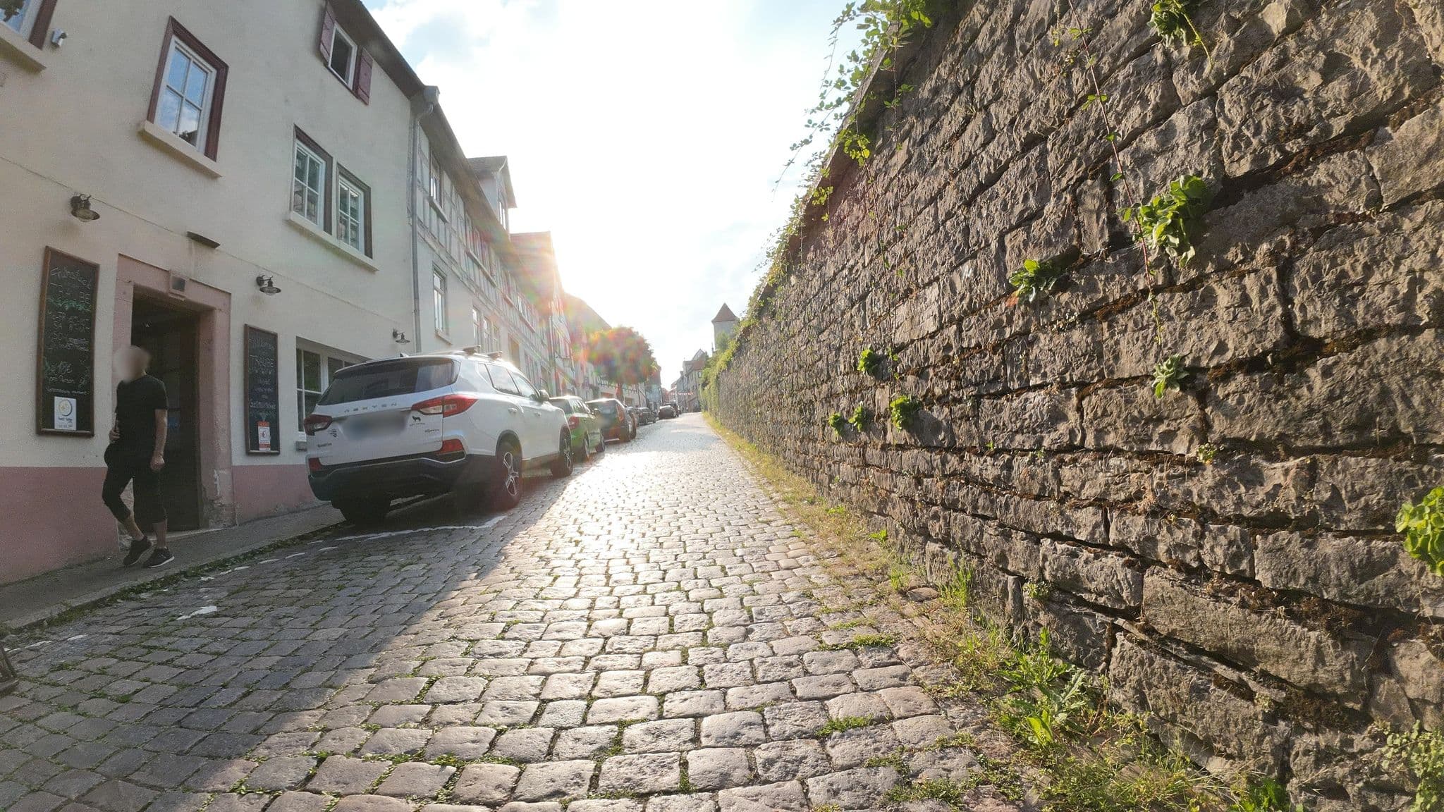 Street view near Hotel Herberge zur Traube, Bad Wimpfen — © teddy73 (CC BY-SA · Mapillary)