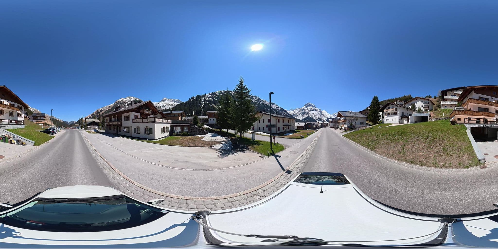 Street view near Sportpension Echo, Lech