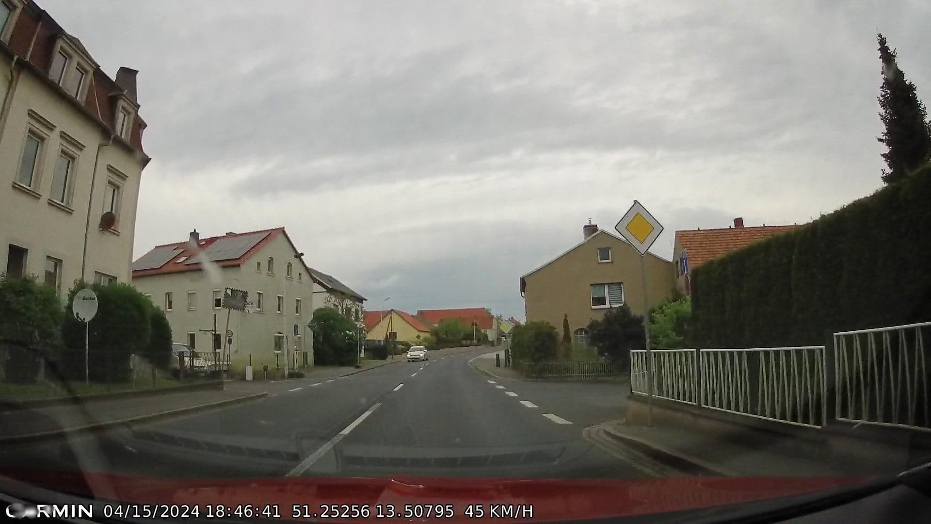 Street view near Pension Kronau, Priestewitz — © Schaltkreis (CC BY-SA · Mapillary)