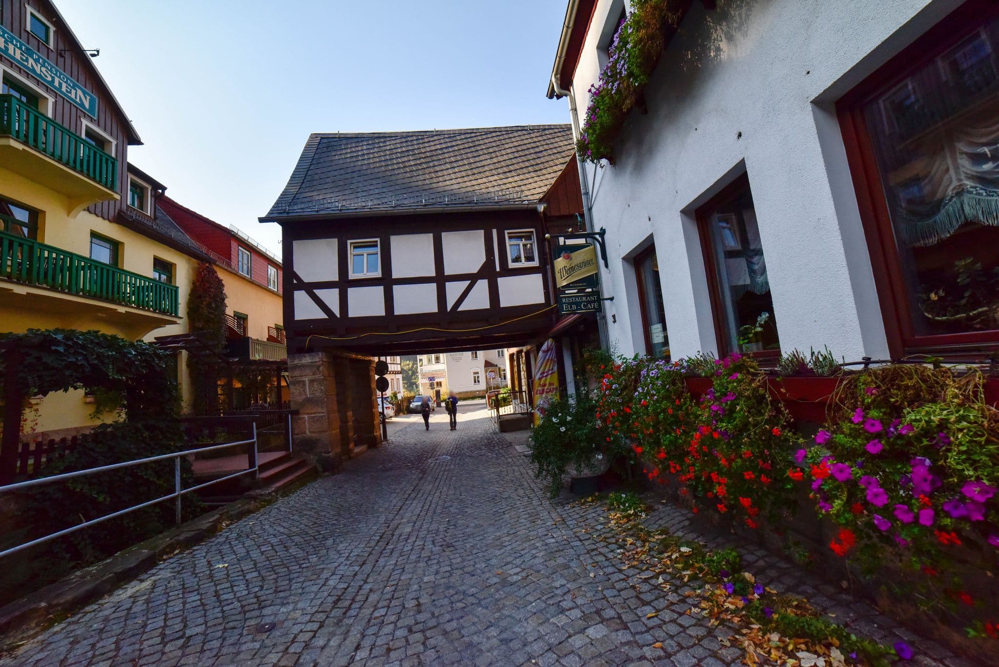 Street view near Pension Rauschenstein, Bad Schandau — © dem1bg4 (CC BY-SA · Mapillary)