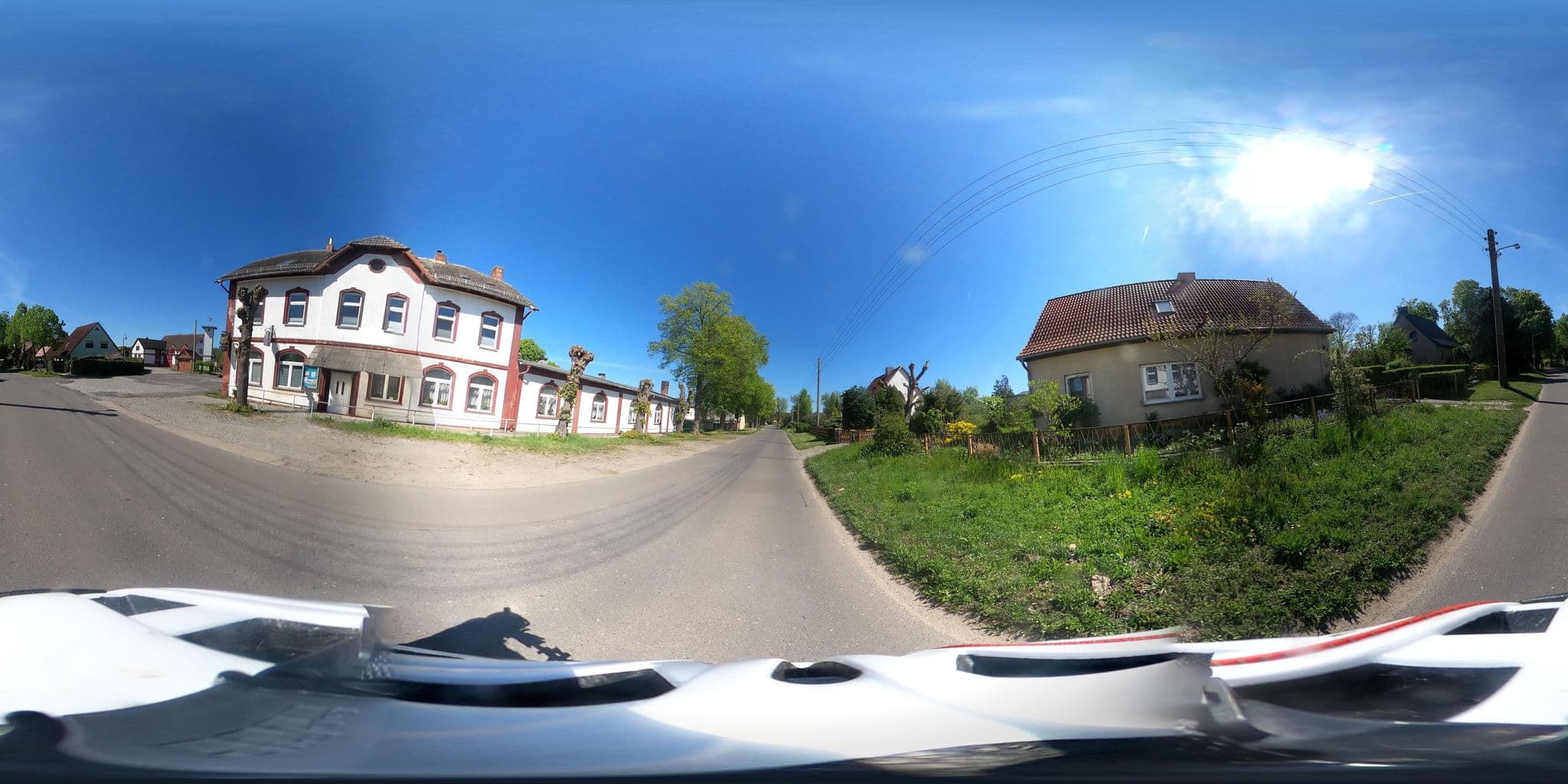 Street view near Gasthaus Kliestow, Frankfurt (Oder) — © Oderradler (CC BY-SA · Mapillary)