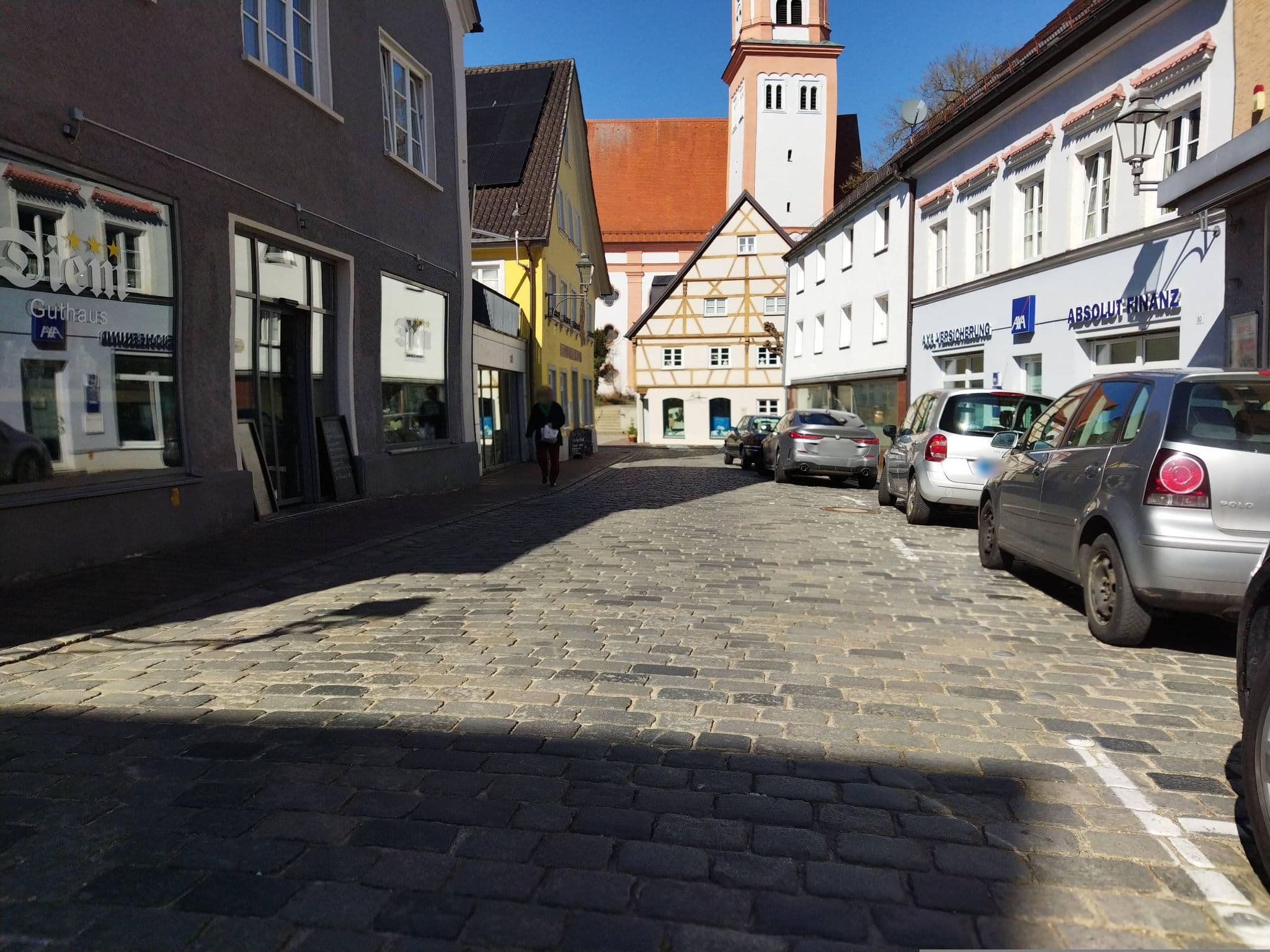 Street view near Zum Engel (Diem), Krumbach — © changchun1 (CC BY-SA · Mapillary)