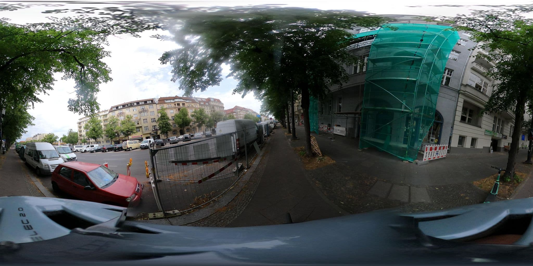 Street view near Motel Blue Messe, Westend — © radinfra (CC BY-SA · Mapillary)
