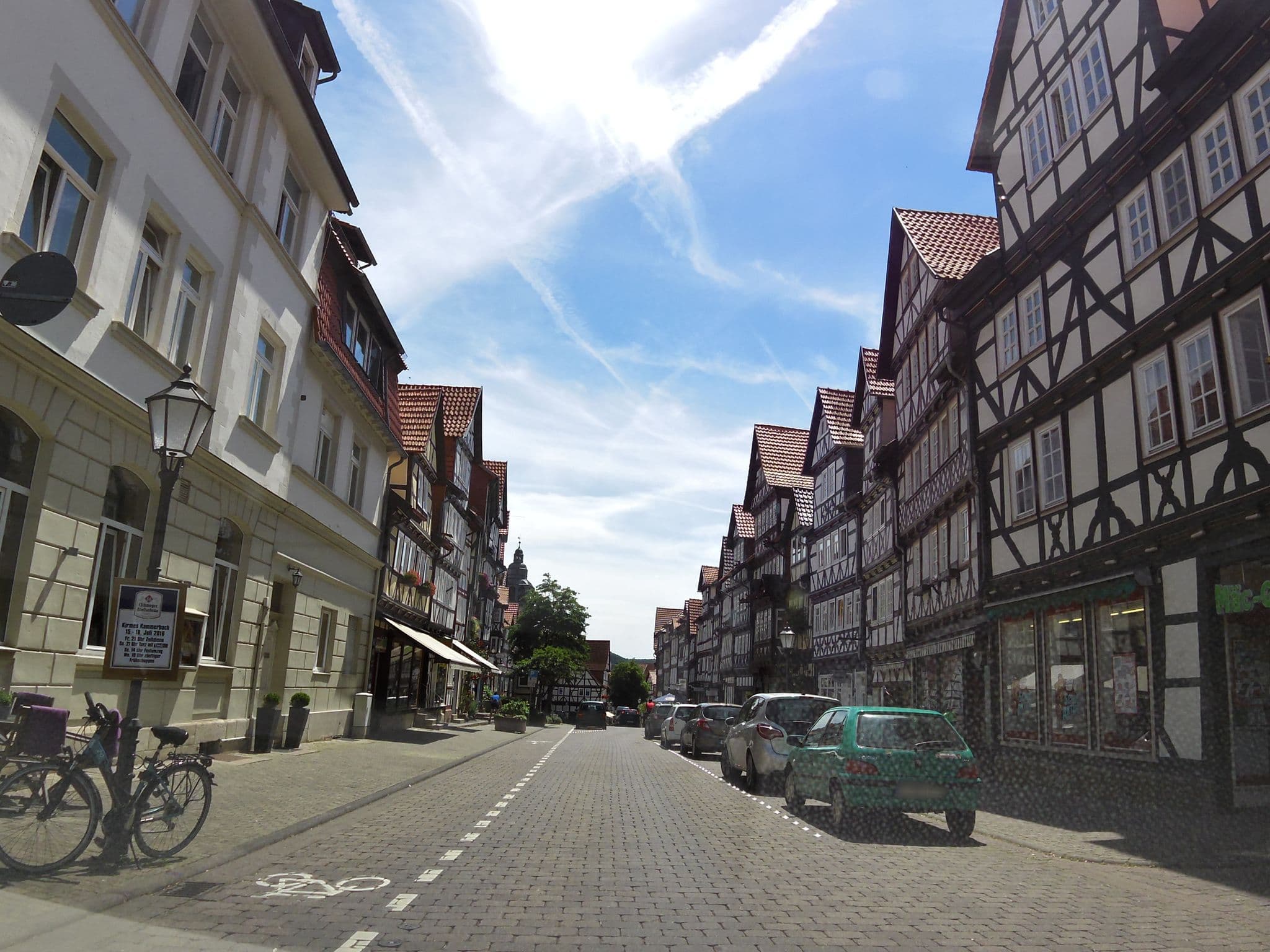 Street view near Werratal, Bad Sooden-Allendorf — © zoegglmeyr (CC BY-SA · Mapillary)