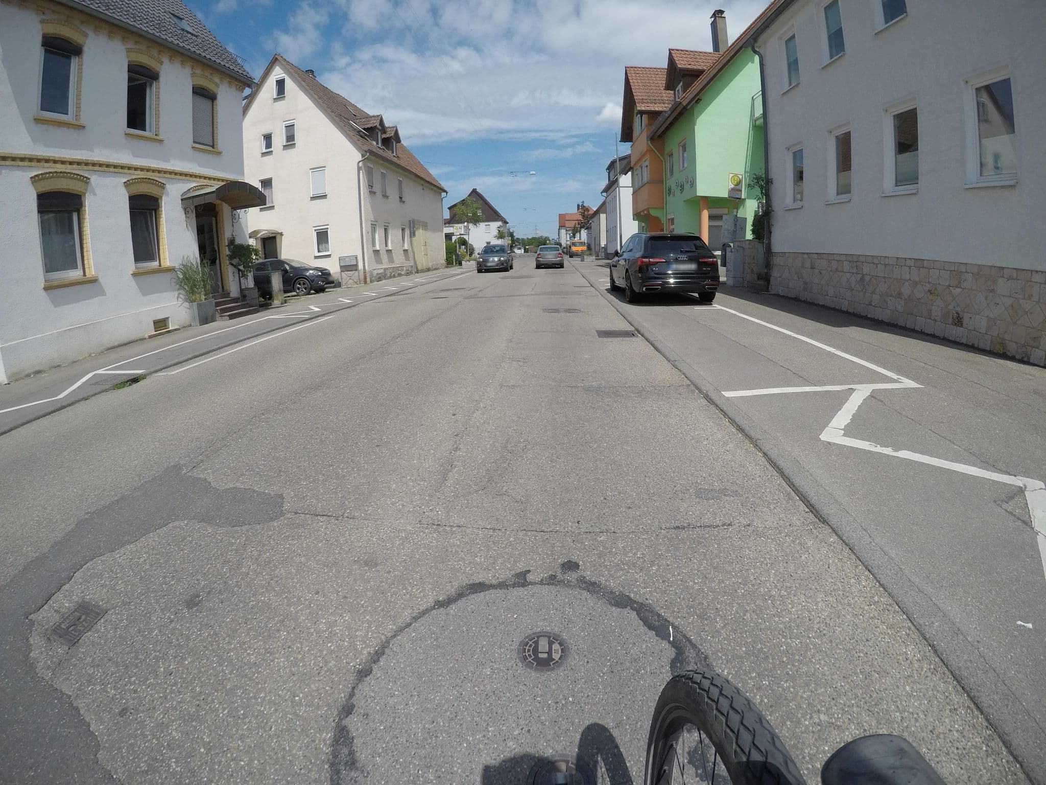 Street view near Pension Kleinle Bühler, Marbach am Neckar — © mfa (CC BY-SA · Mapillary)