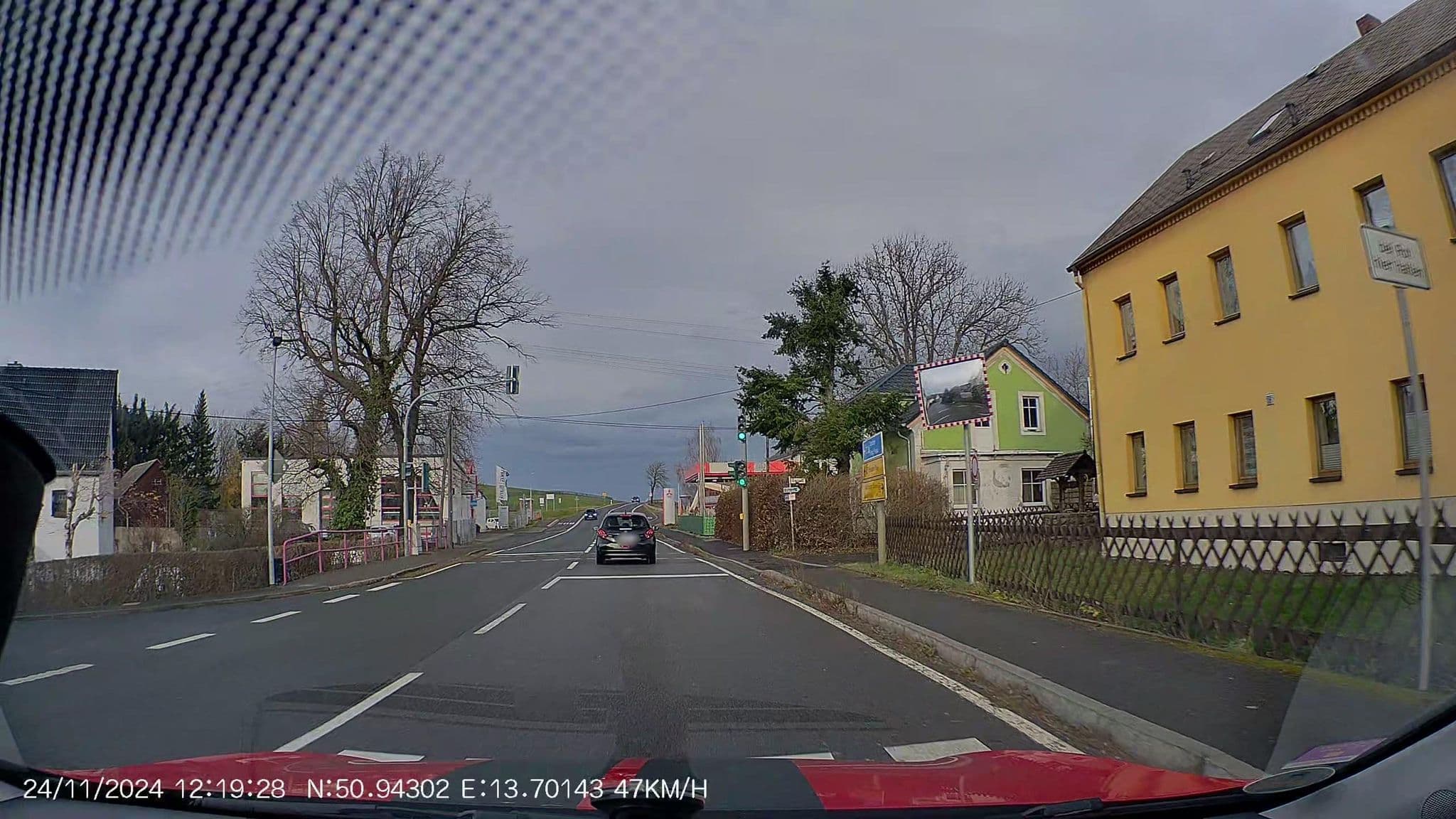 Street view near Pension zur Kipse, Kreischa — © AR88 (CC BY-SA · Mapillary)