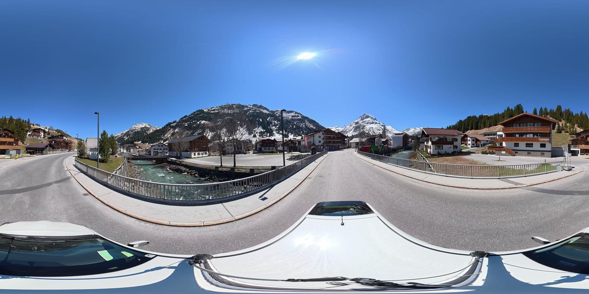 Street view near Haus Tannegg, Lech