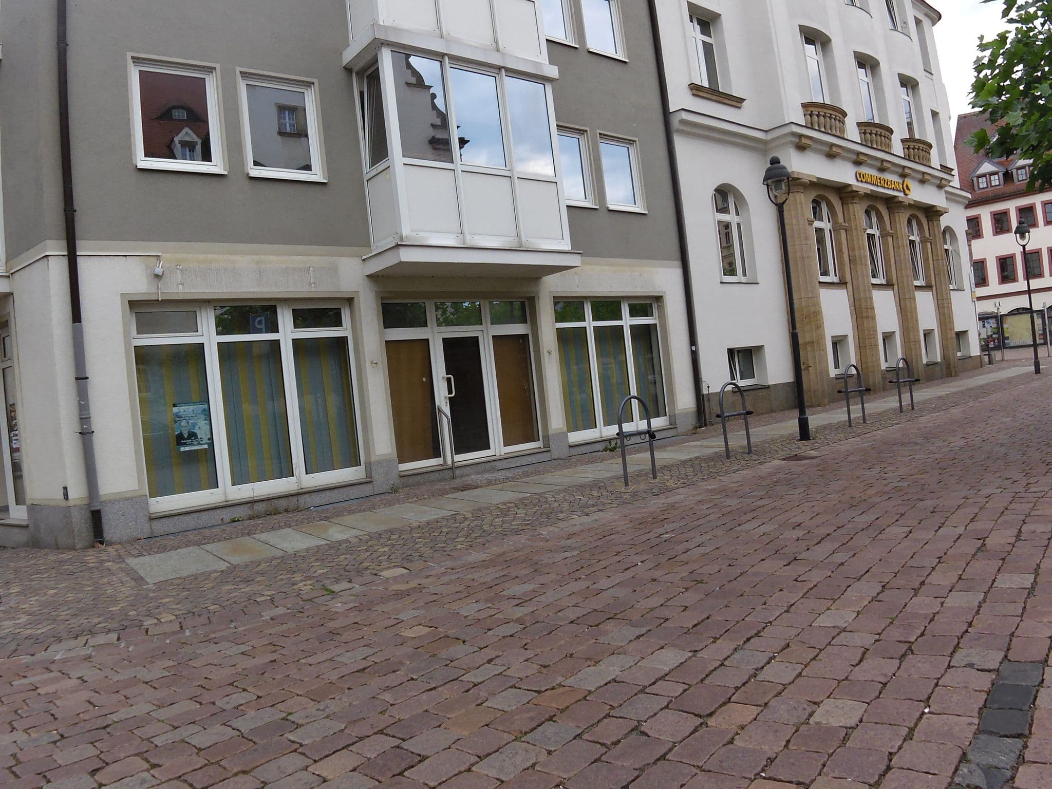 Street view near Hotel Bavaria, Döbeln — © zoegglmeyr (CC BY-SA · Mapillary)