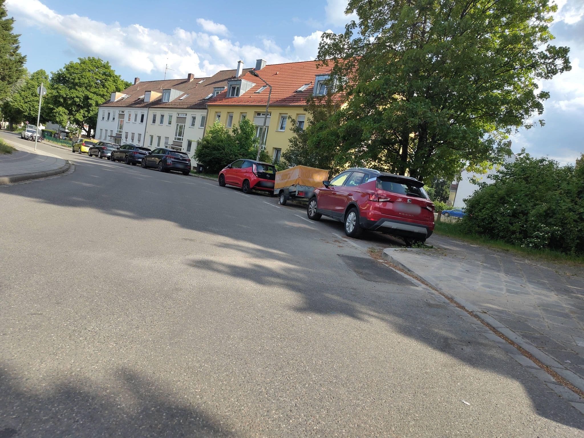 Street view near Park-Hotel Laufamholz, Schwaig — © HaraldBk (CC BY-SA · Mapillary)
