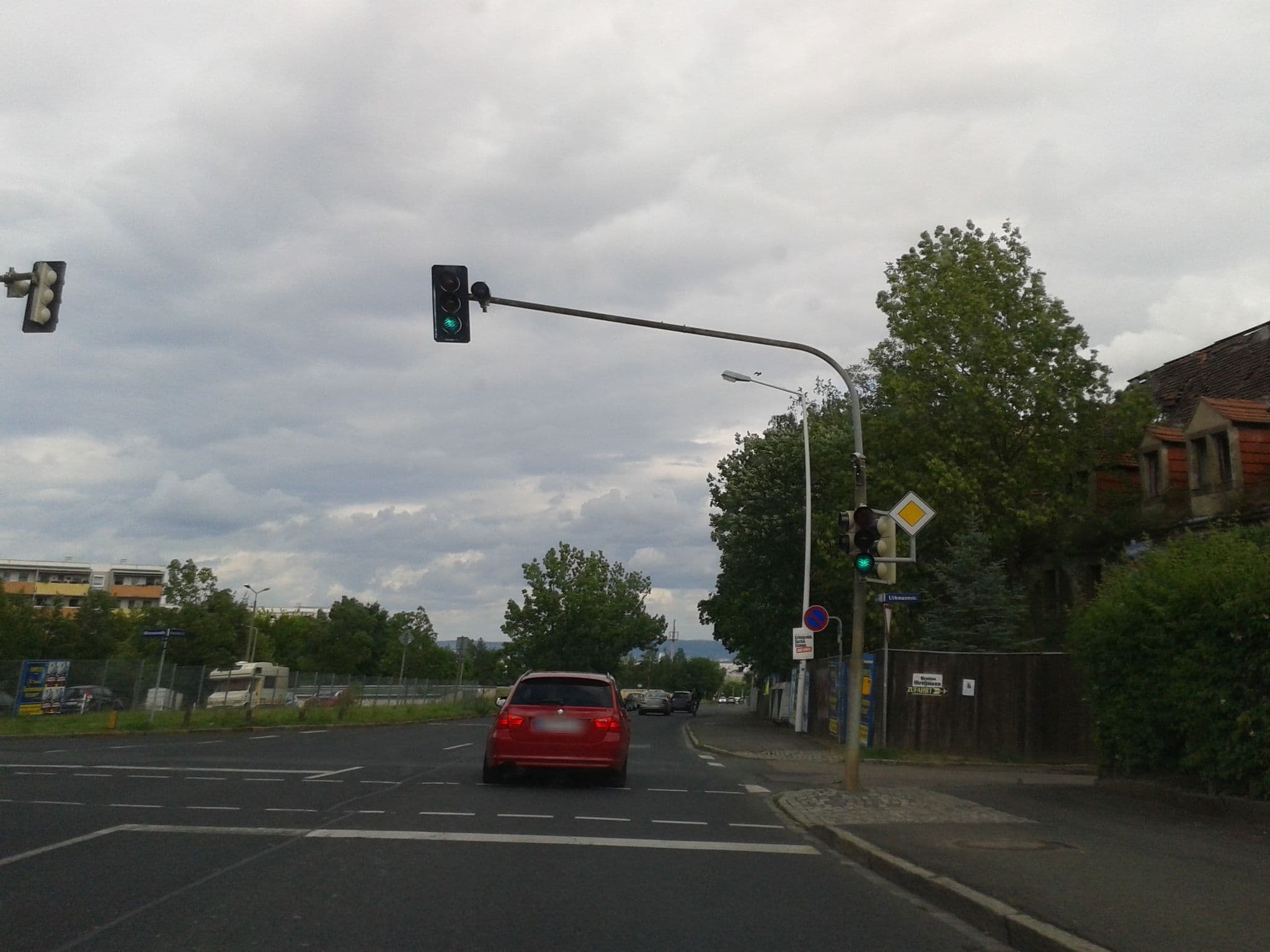 Street view near Ferienhaus Landeskrone Wohnung 2, Gorbitz — © thomas (CC BY-SA · Mapillary)