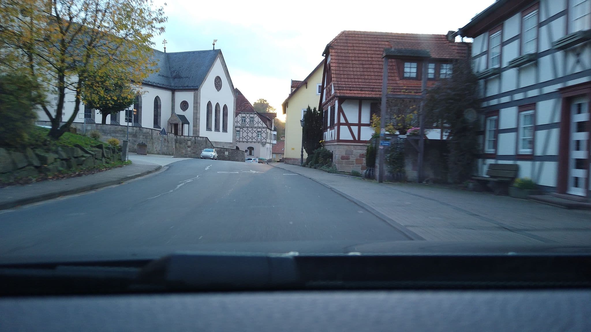 Street view near Landgasthof "Zum Stern", Gersfeld — © mike409 (CC BY-SA · Mapillary)