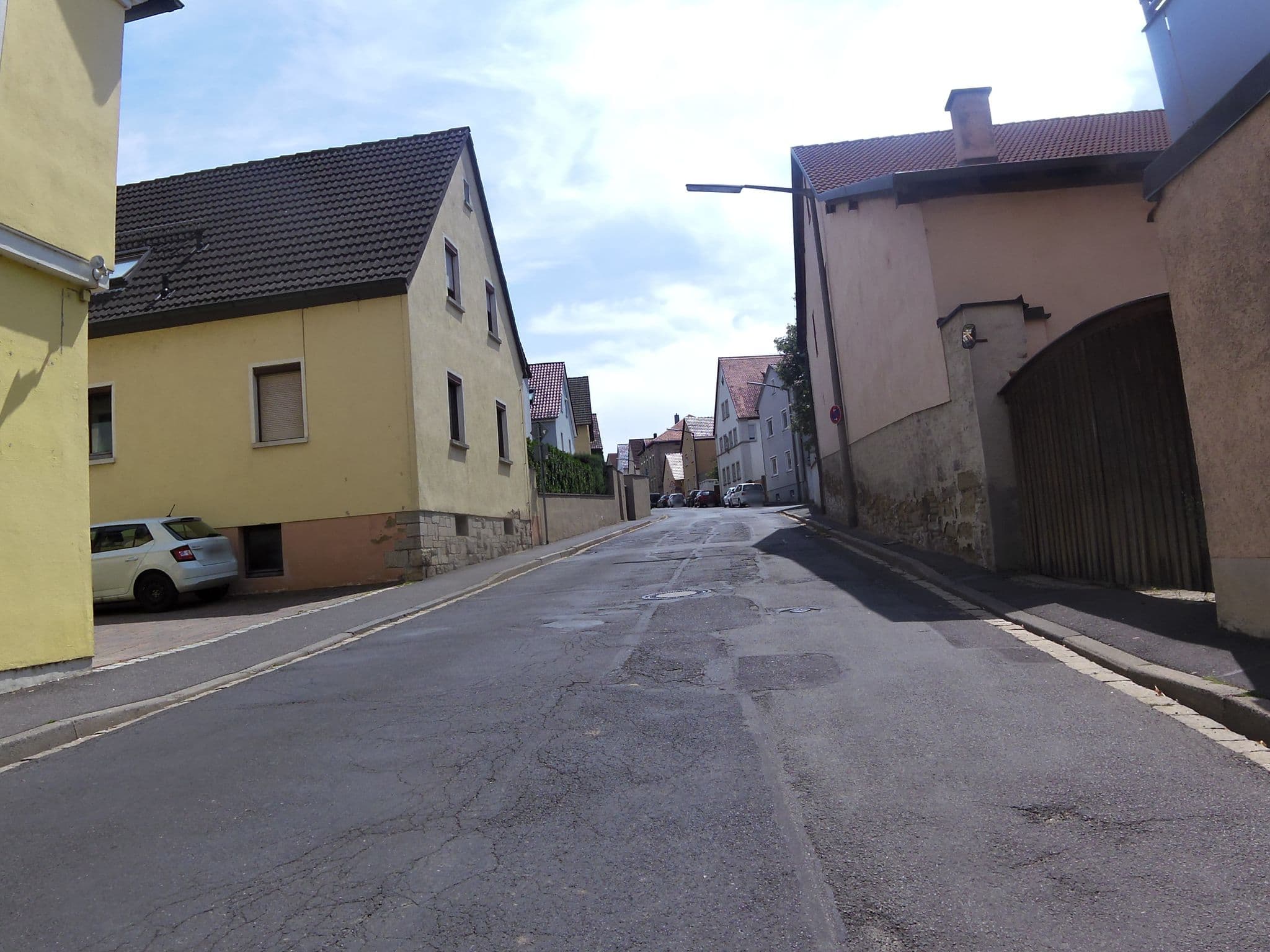 Street view near Hotel Rehlein, Estenfeld — © zoegglmeyr (CC BY-SA · Mapillary)