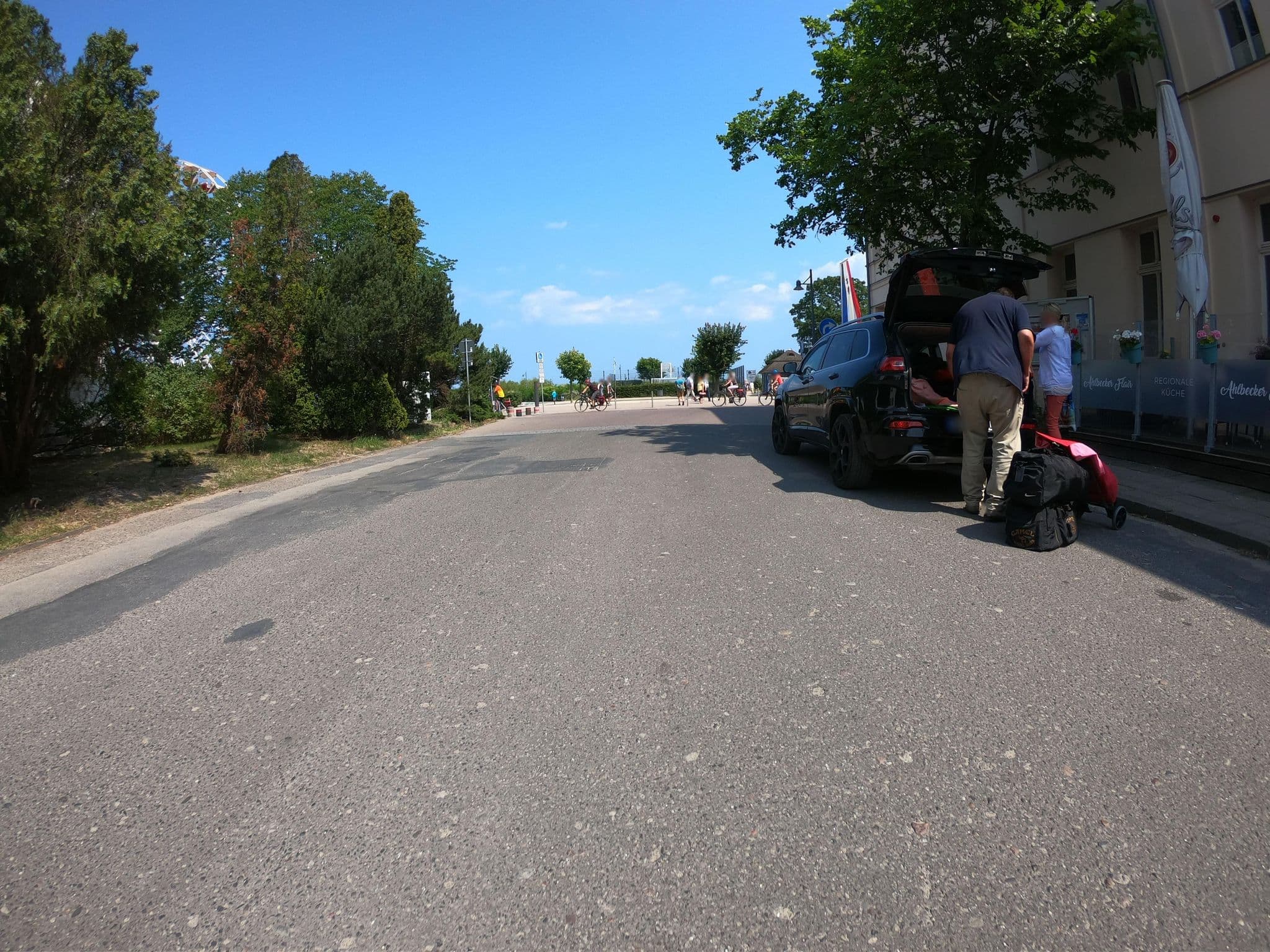 Street view near Villa Anna, Seebad Heringsdorf