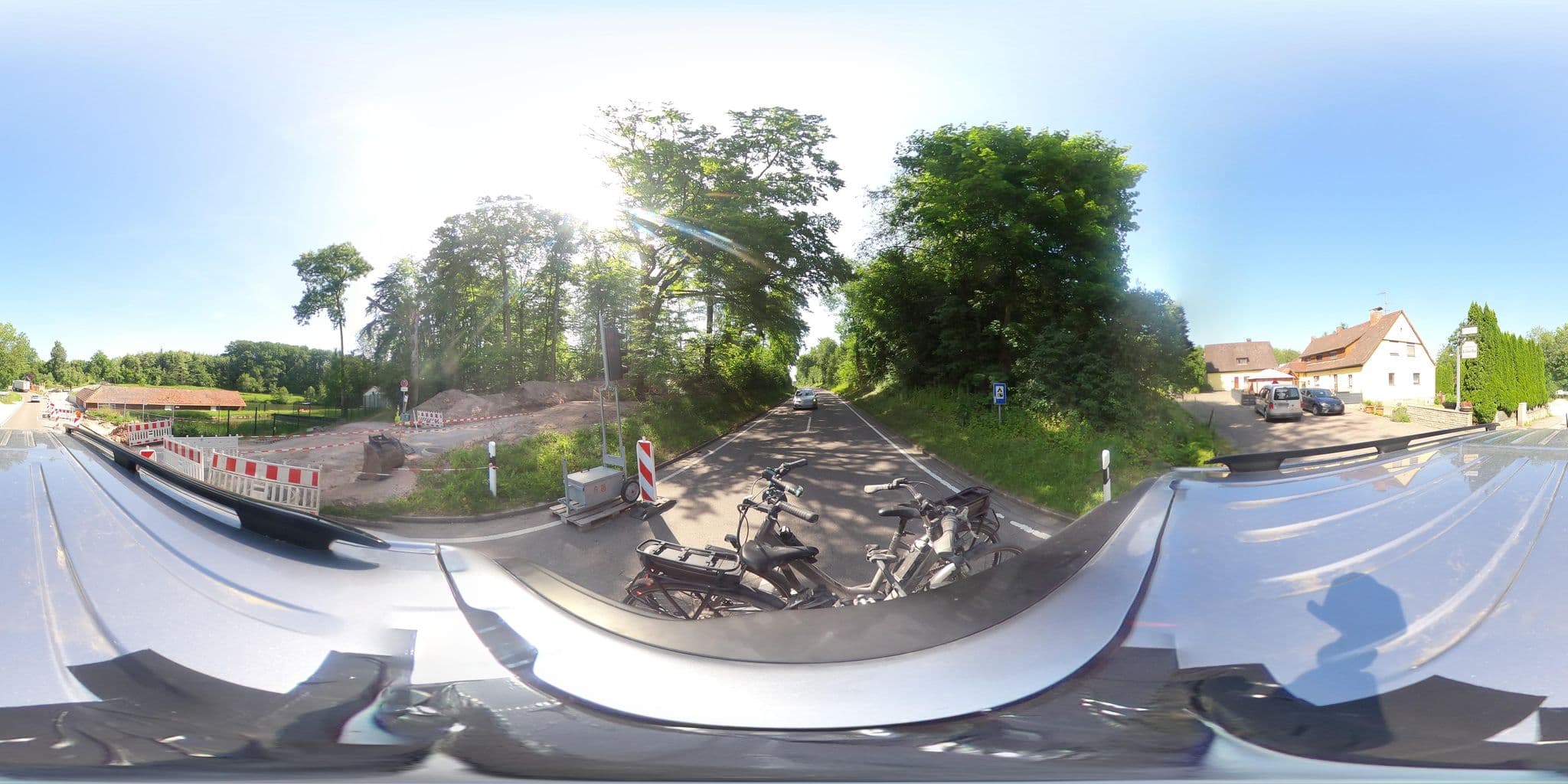 Street view near Gästehaus Giesela, Schillingsfürst — © Mobilitaetswerk (CC BY-SA · Mapillary)