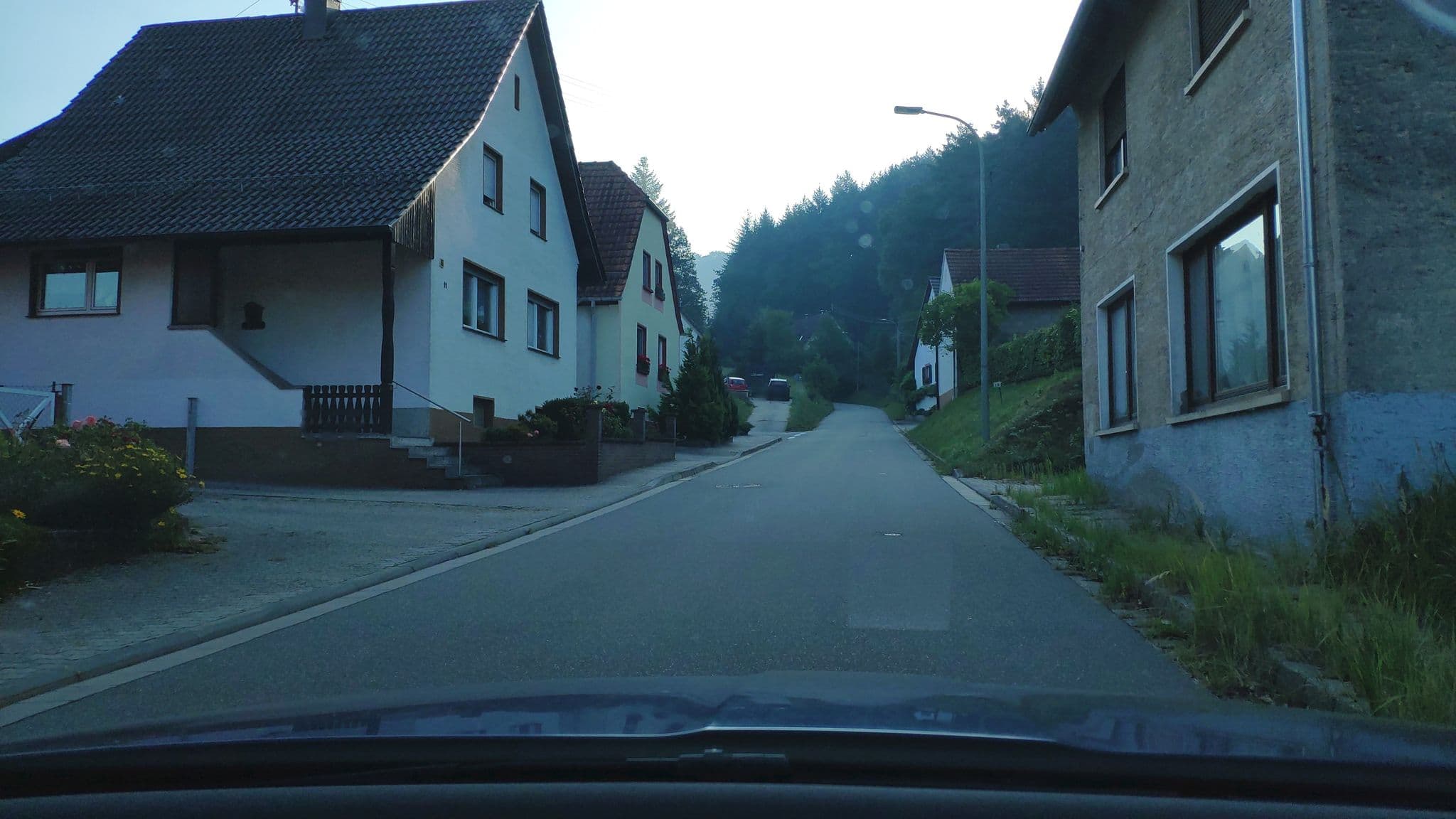 Street view near Hubertushof Longhorn Ranch, Fischbach — © carth0graph (CC BY-SA · Mapillary)