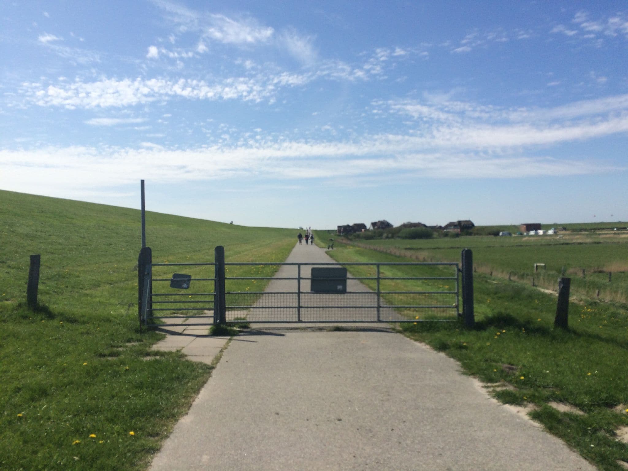 Street view near Alter Leuchtturm, Wyk auf Föhr