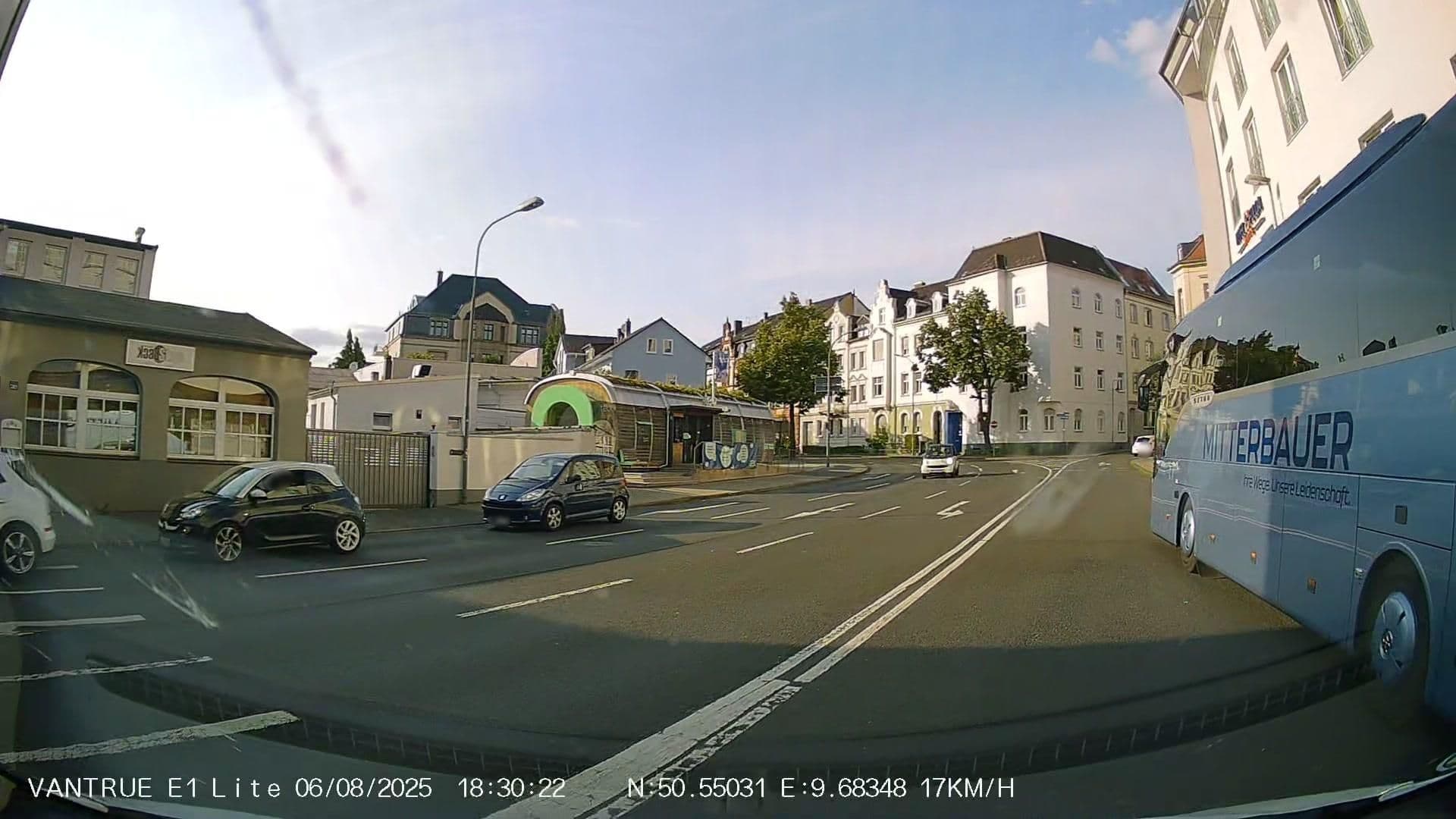 Street view near Hotel Fulda Mitte, Fulda — © Hightower- (CC BY-SA · Mapillary)
