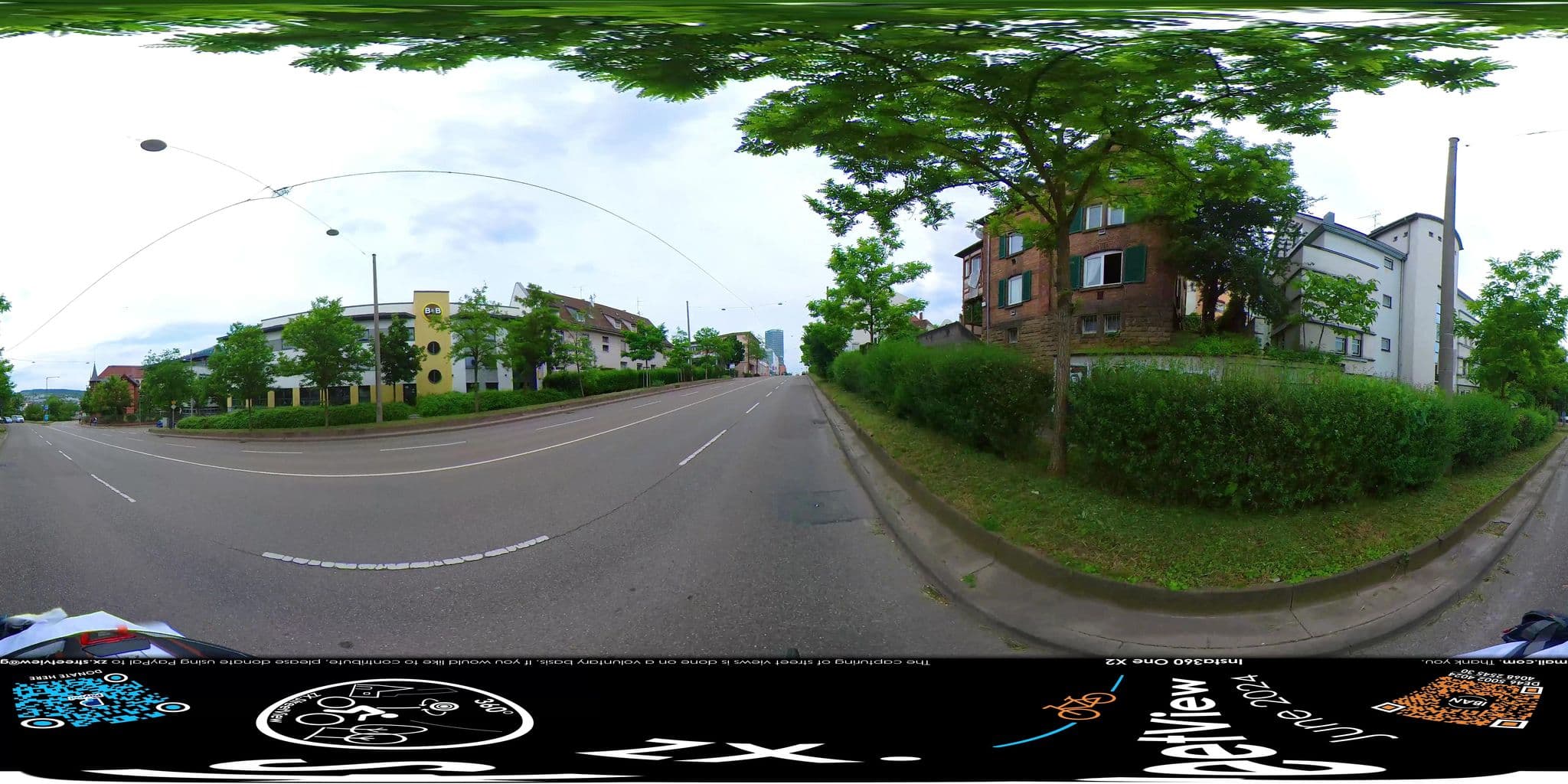 Street view near B&B Hotel, Stuttgart Feuerbach — © ZXStreetview (CC BY-SA · Mapillary)