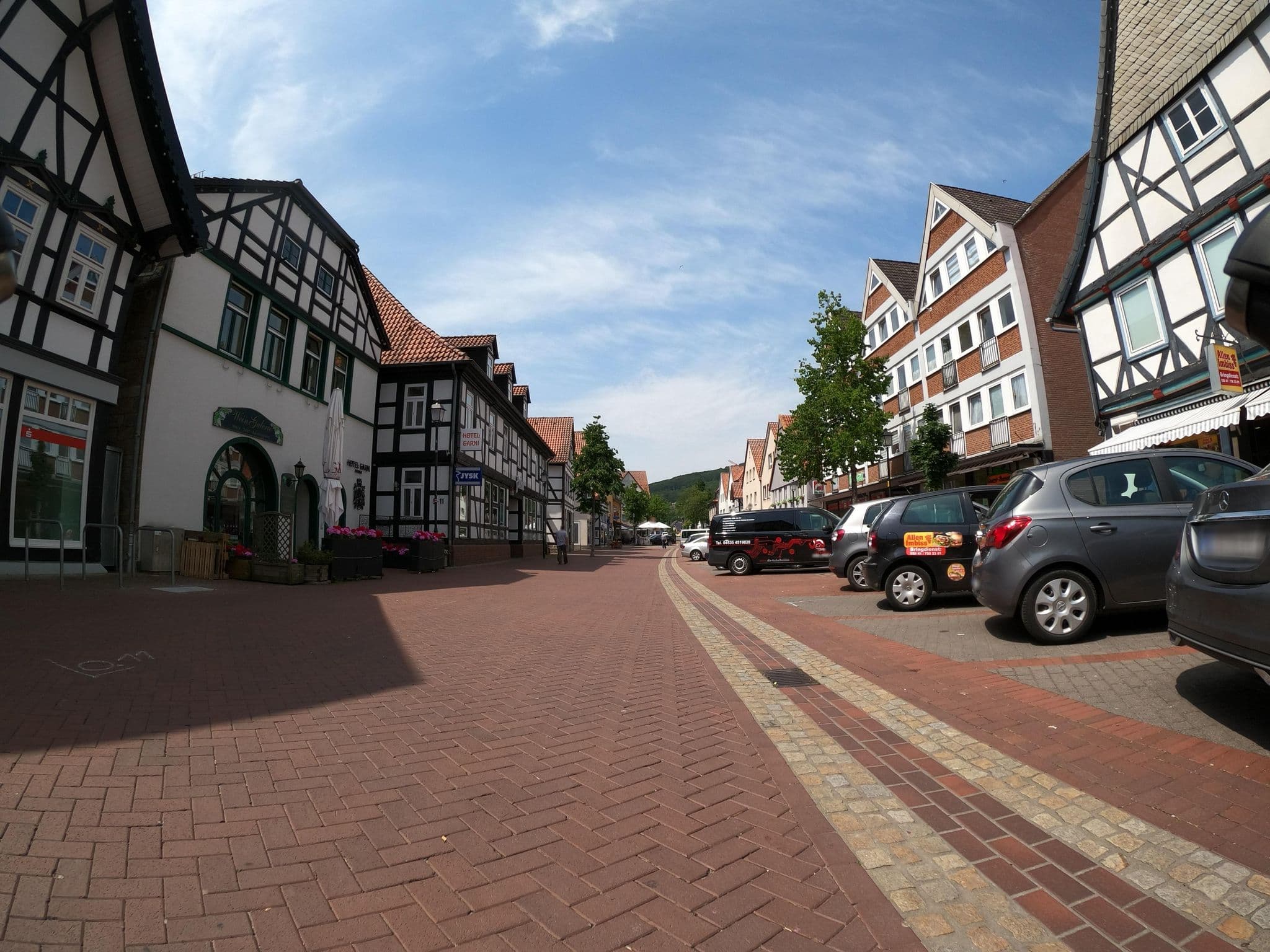 Street view near Hotel Garni, Springe — © Langfahrer (CC BY-SA · Mapillary)
