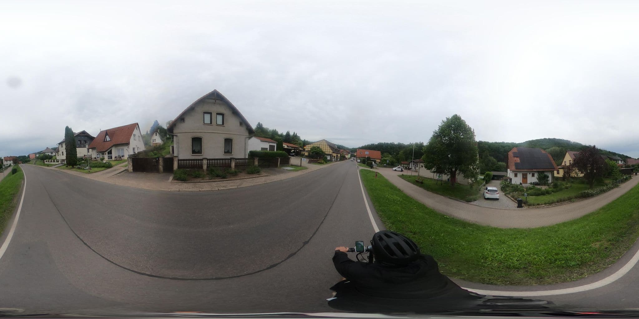 Street view near Pension & Cafe Waldblick, Riestedt — © Planungsgesellschaft_RV-K (CC BY-SA · Mapillary)