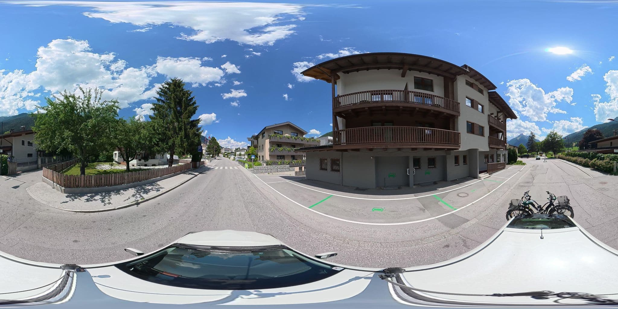 Street view near Tirolerhof, Fulpmes — © osmplus_org (CC BY-SA · Mapillary)