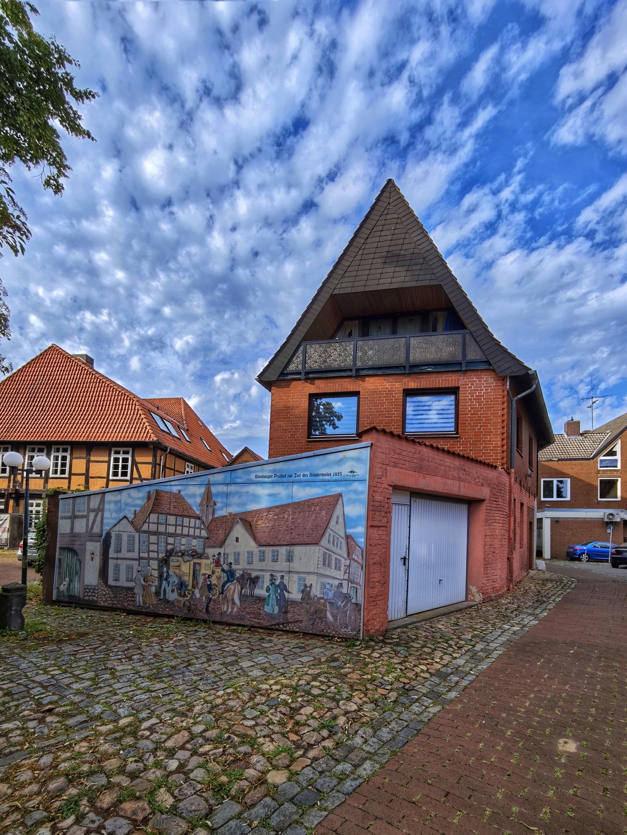 Street view near Dat Wählige Rott, Nienburg — © km2bp (CC BY-SA · Mapillary)