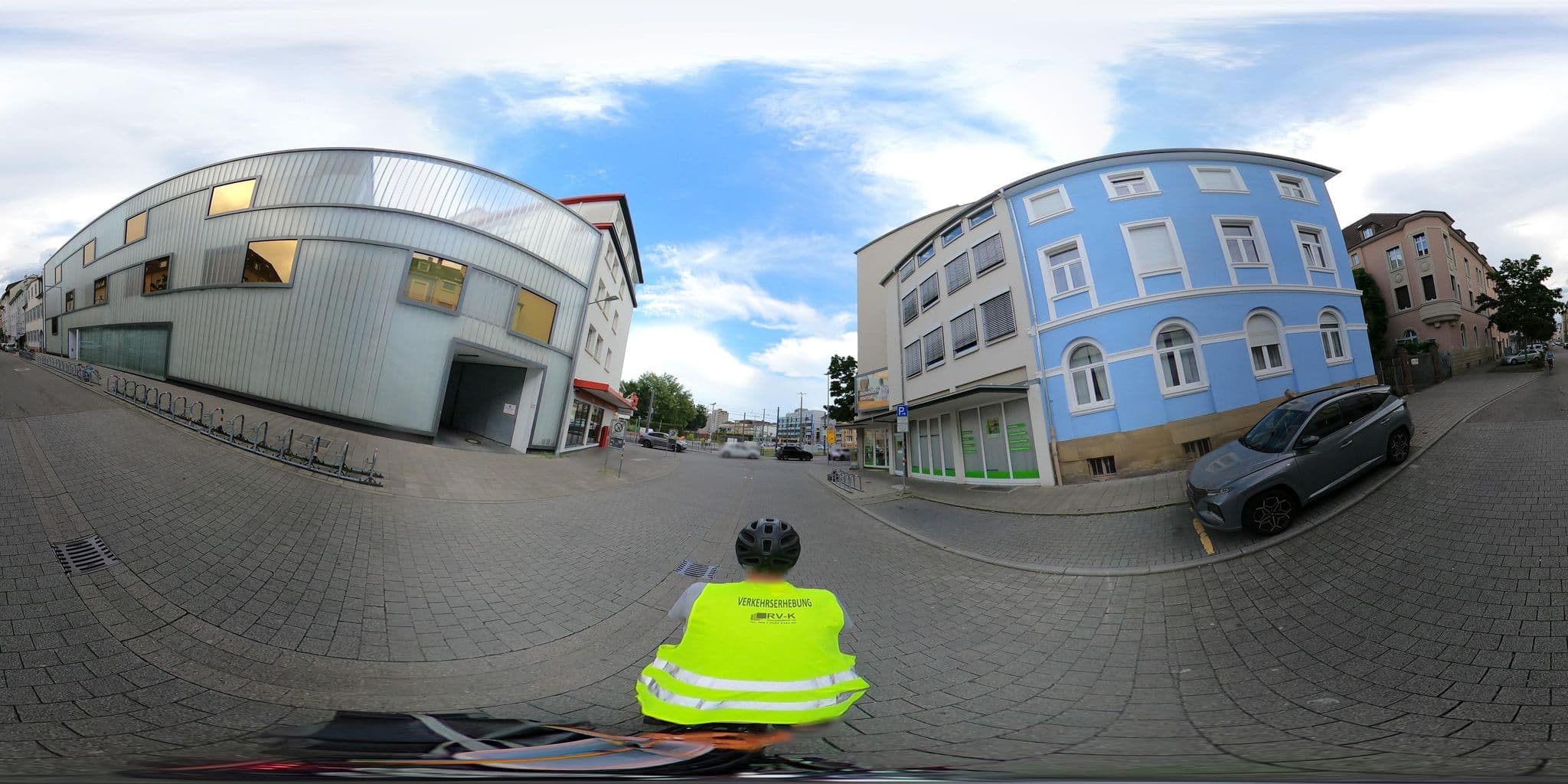Street view near Seeger Living, Karlsruhe — © RadNETZ (CC BY-SA · Mapillary)