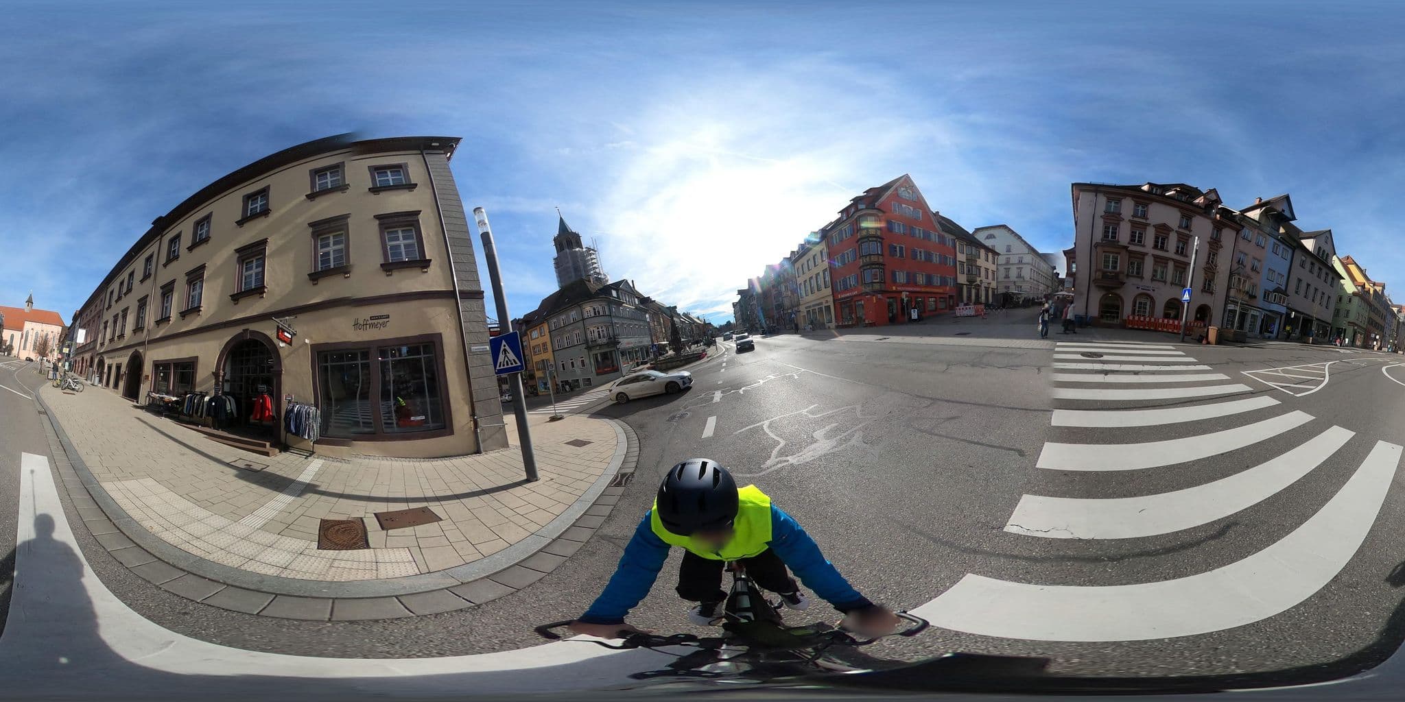 Street view near Hotel Lamm, Rottweil — © RadNETZ (CC BY-SA · Mapillary)